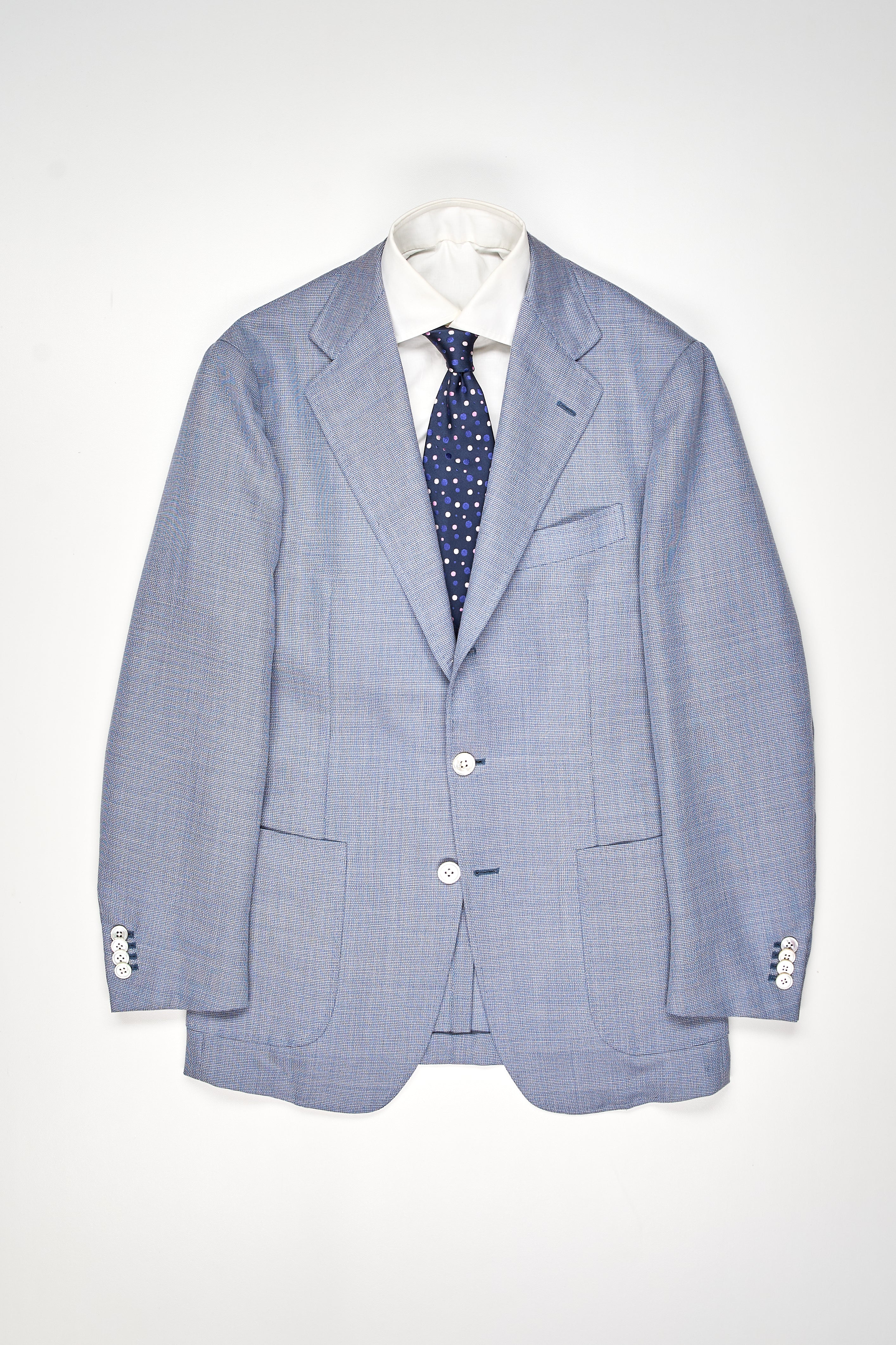 The Armoury by Ring Jacket Model 3 Light Blue Wool/Mohair Sport Coat