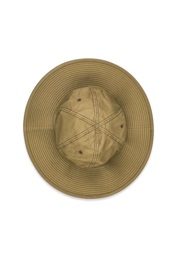 Nigel Cabourn Khaki 40s US Army Cotton Hat – Drop 93