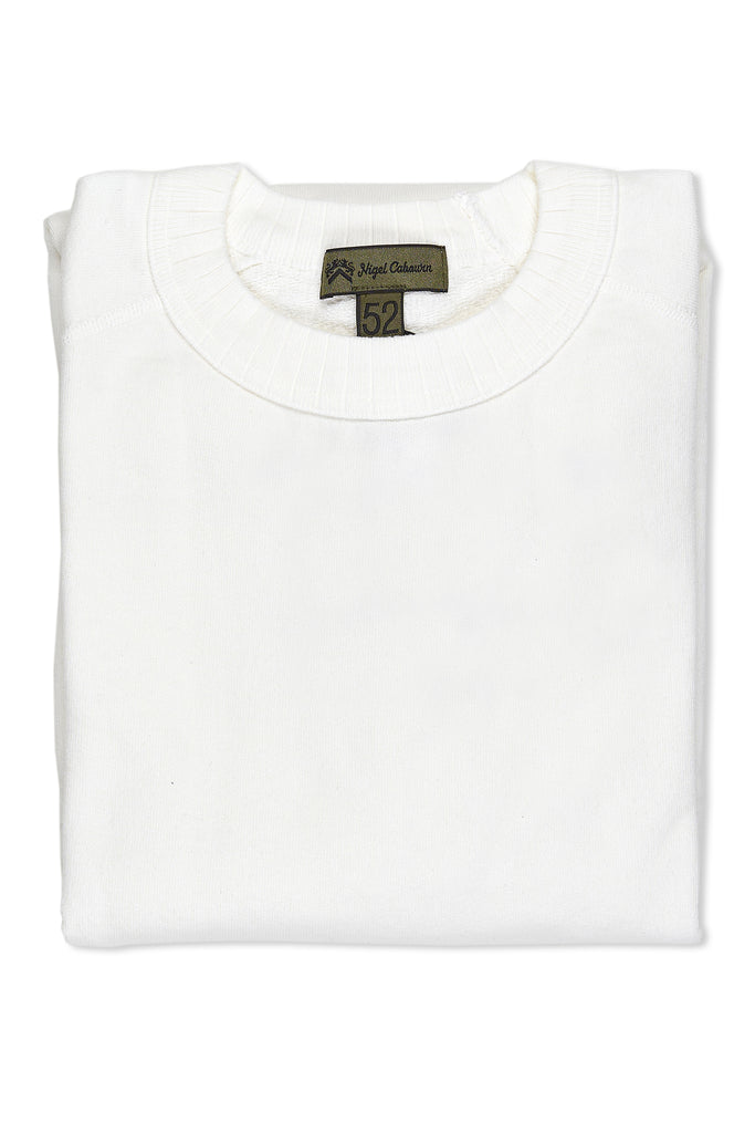 Nigel Cabourn 4way High Neck Shirt 白 50s HENLEY NECK SHIRT(54(MEN) Off White/オフホワイト): Nigel