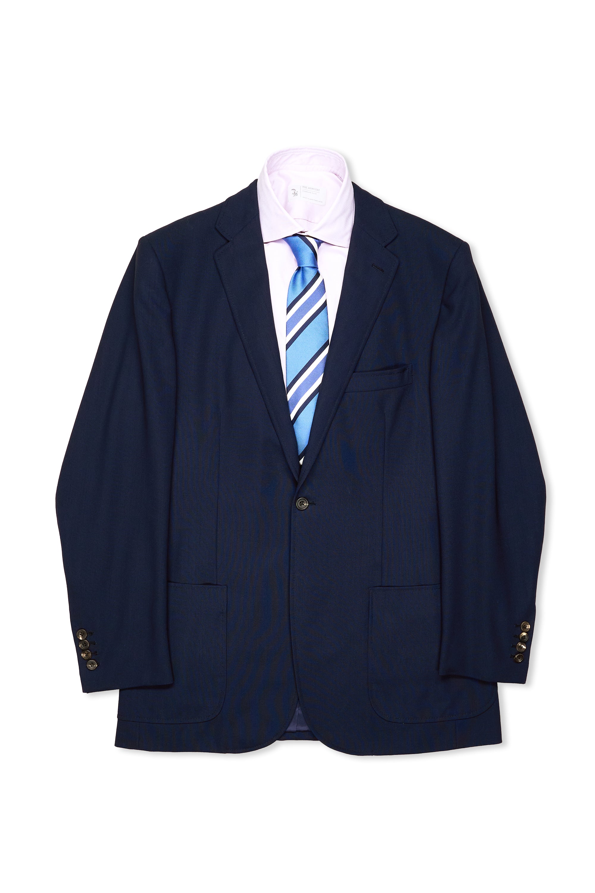 Richard James Navy Wool Sport Coat Bespoke