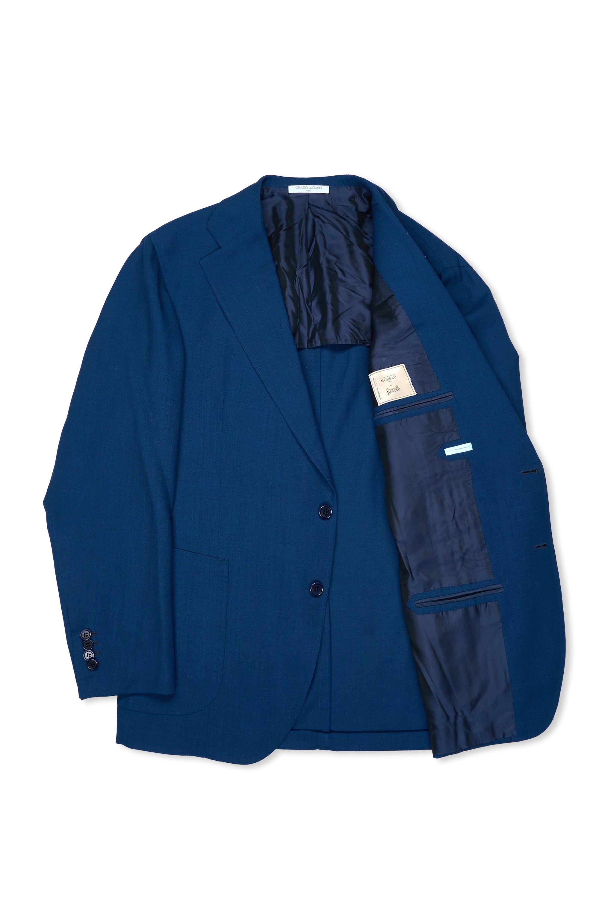 Orazio Luciano Royal Blue Wool Sport Coat