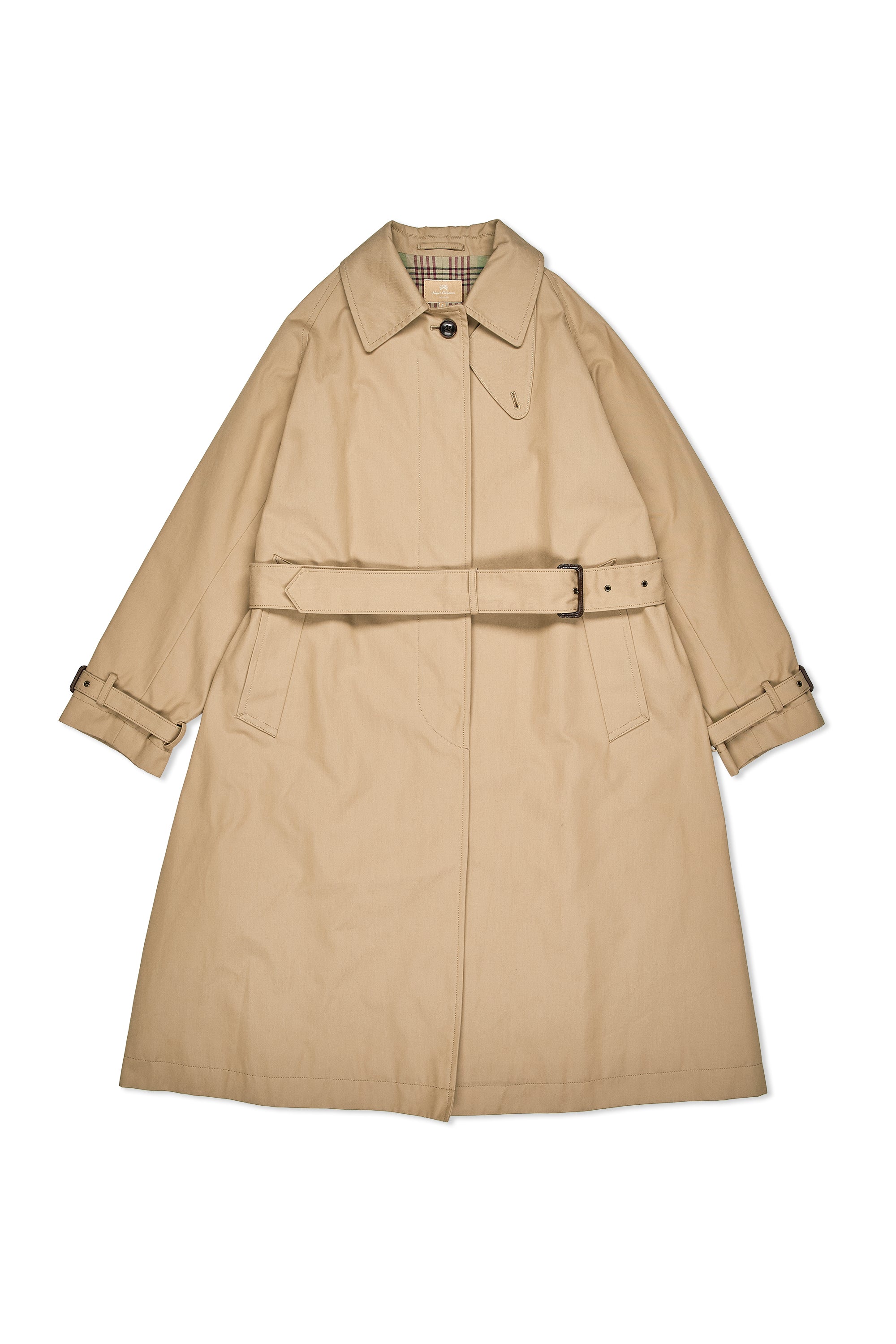 Nigel Cabourn Ladies Beige Classic Mac Coat