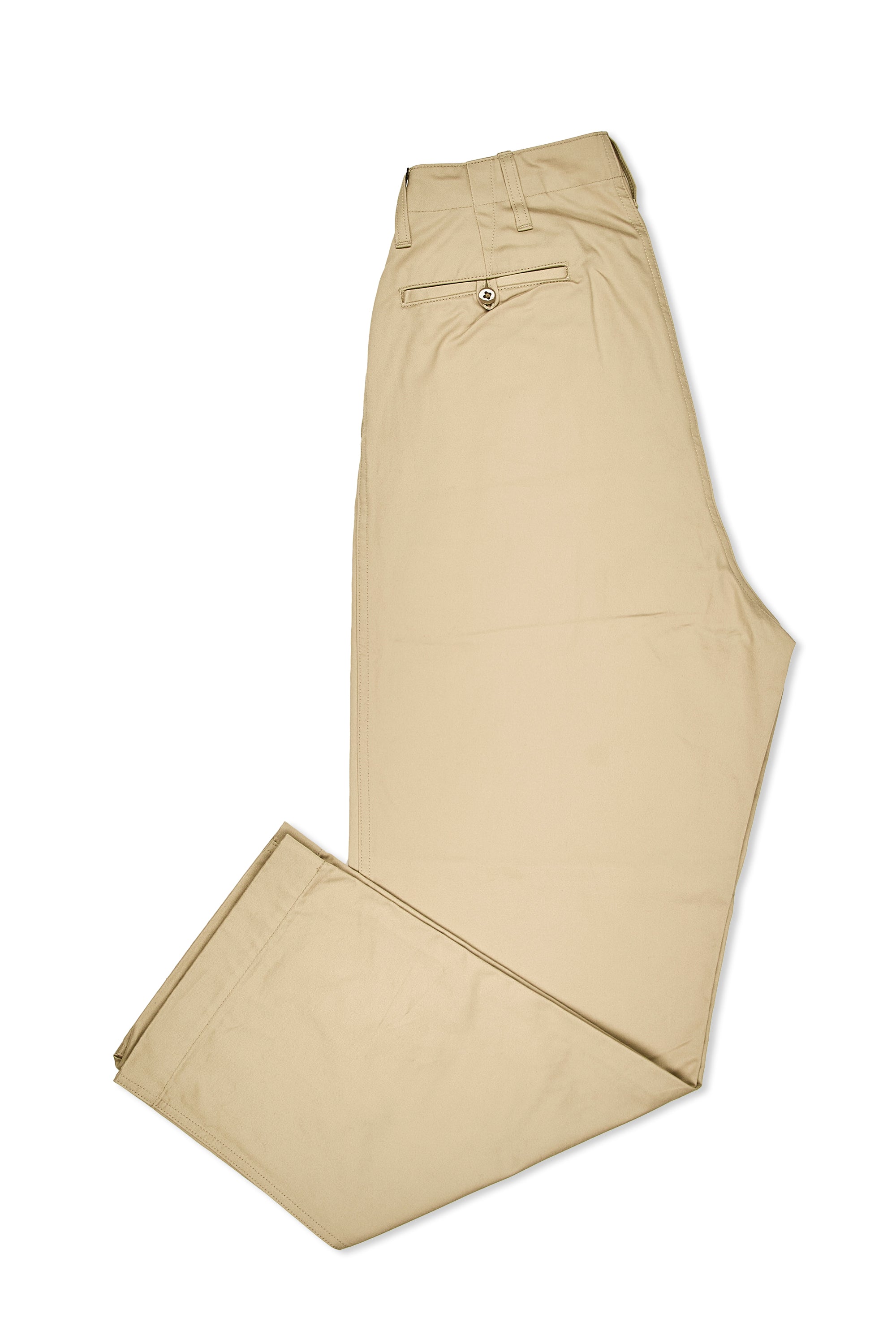 Nigel Cabourn Light Beige New Basic Cotton Chinos