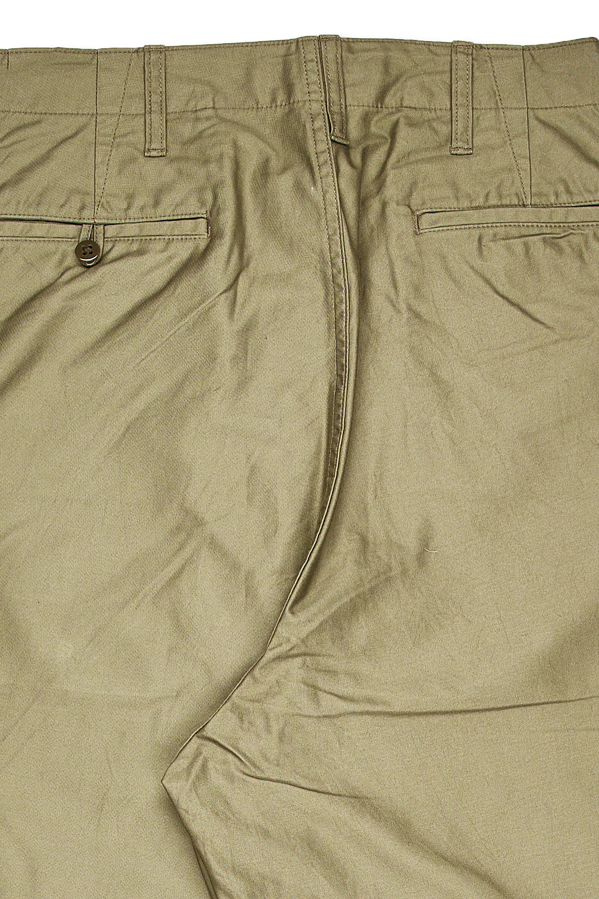 Nigel Cabourn Green New Basic Moleskin Chinos