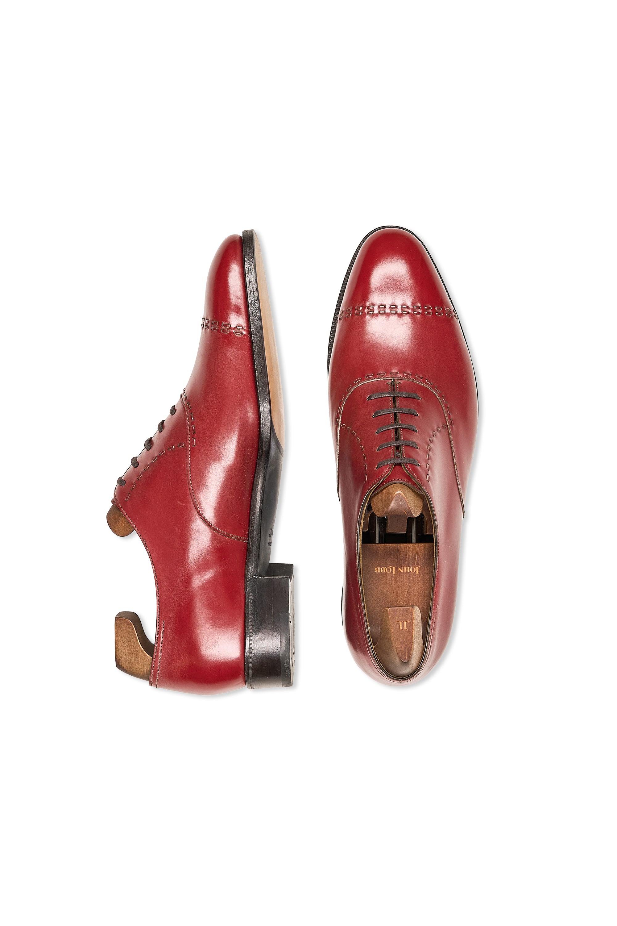 John Lobb Red Calf Oxfords