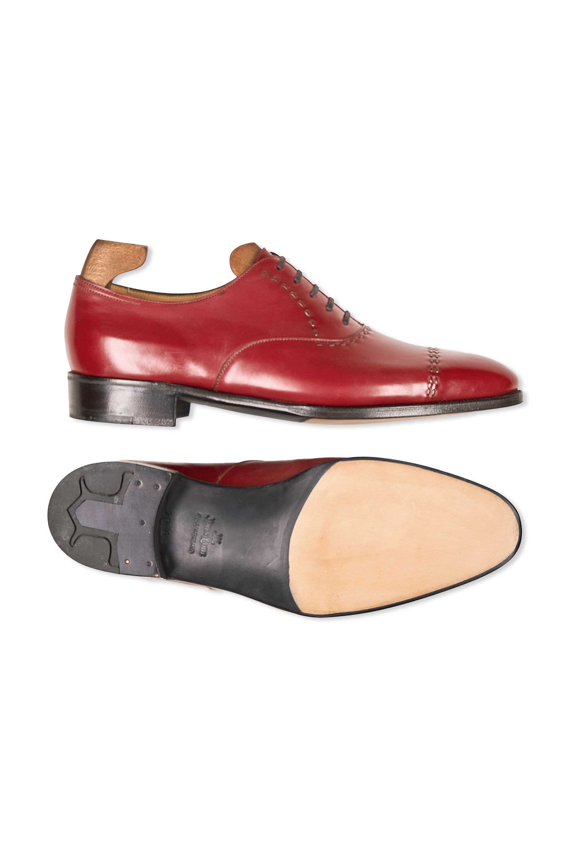 John Lobb Red Calf Oxfords