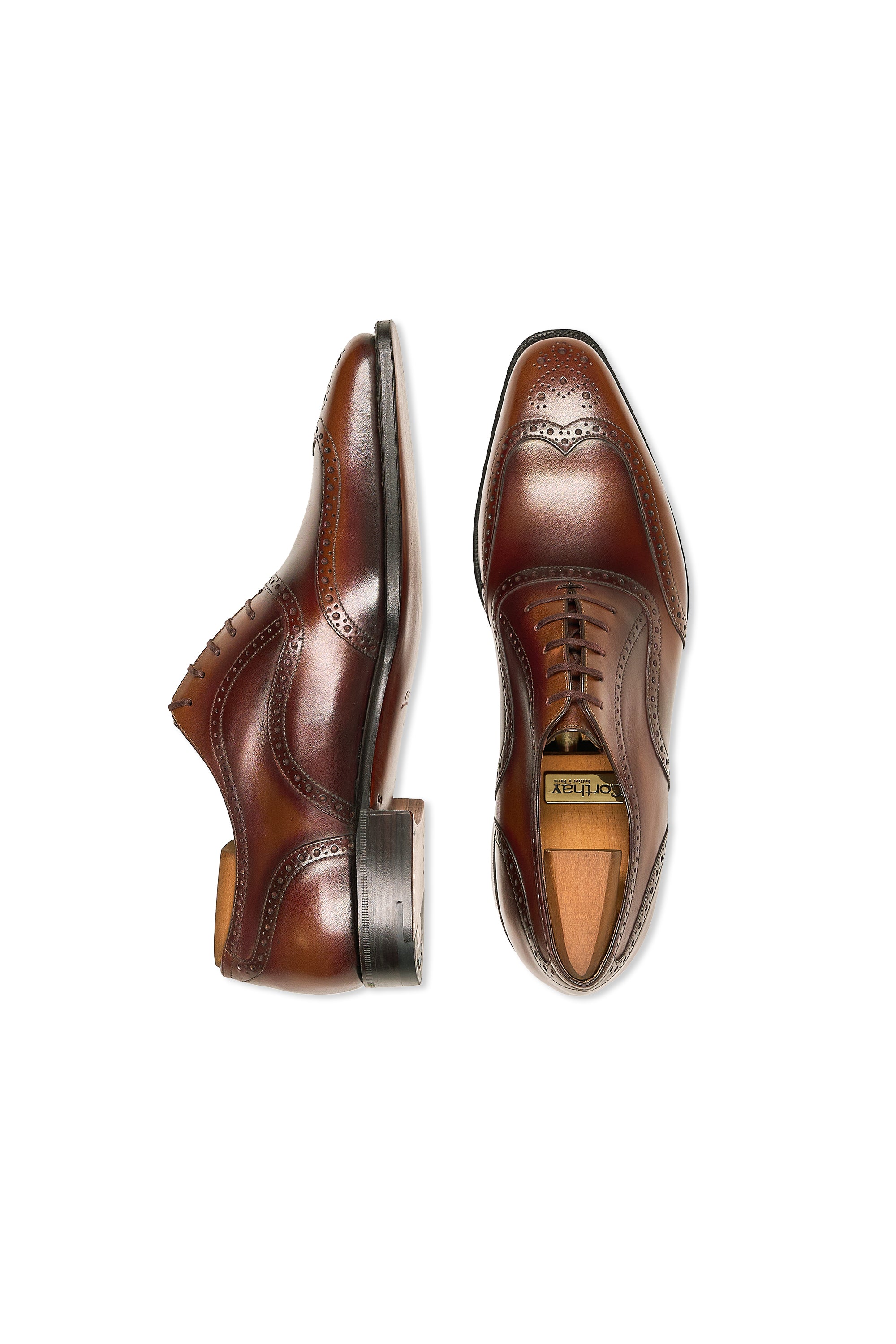 Corthay Vendome Bergeronette Calf Oxford Shoes MTO