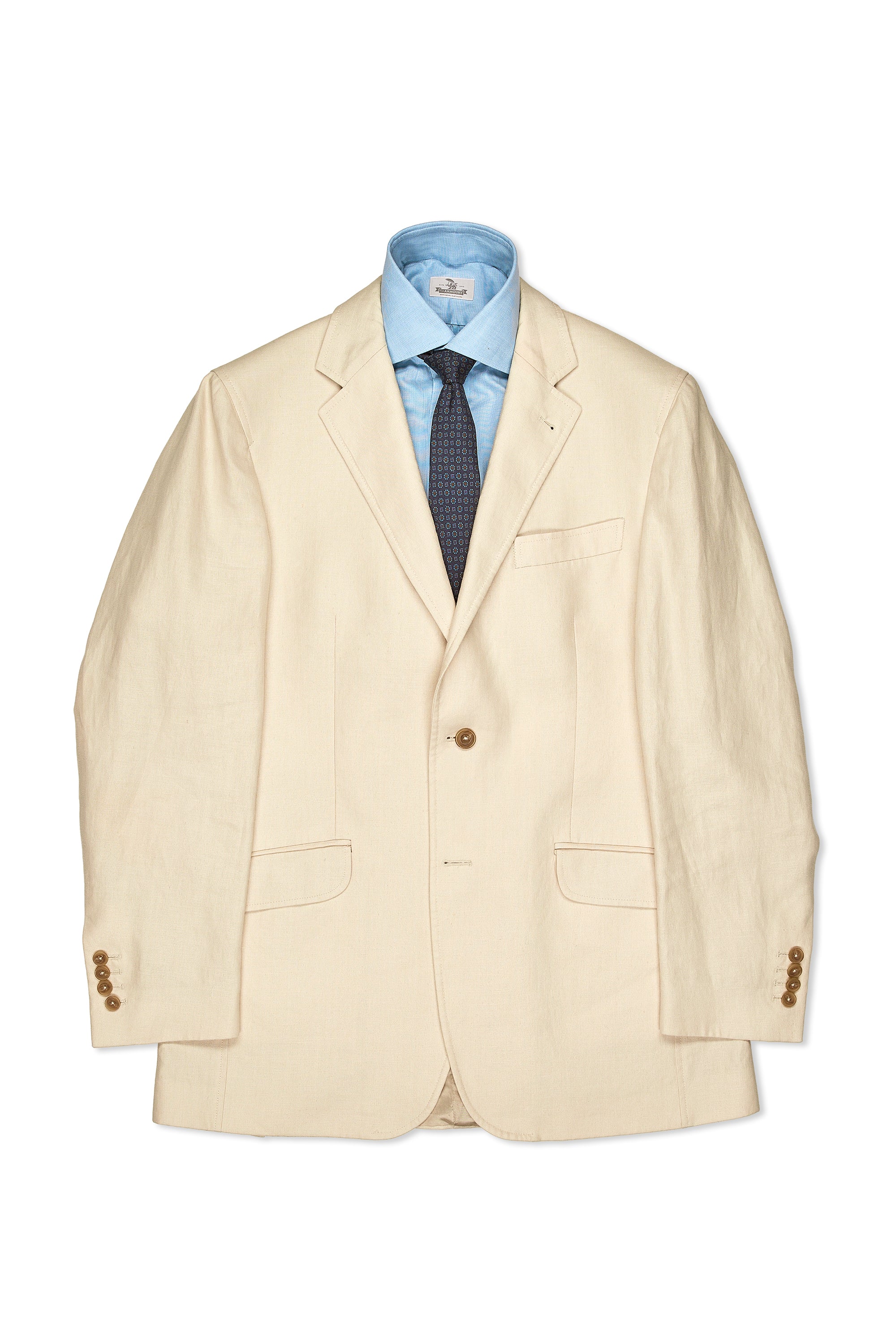 Hackett Cream Linen Sport Coat