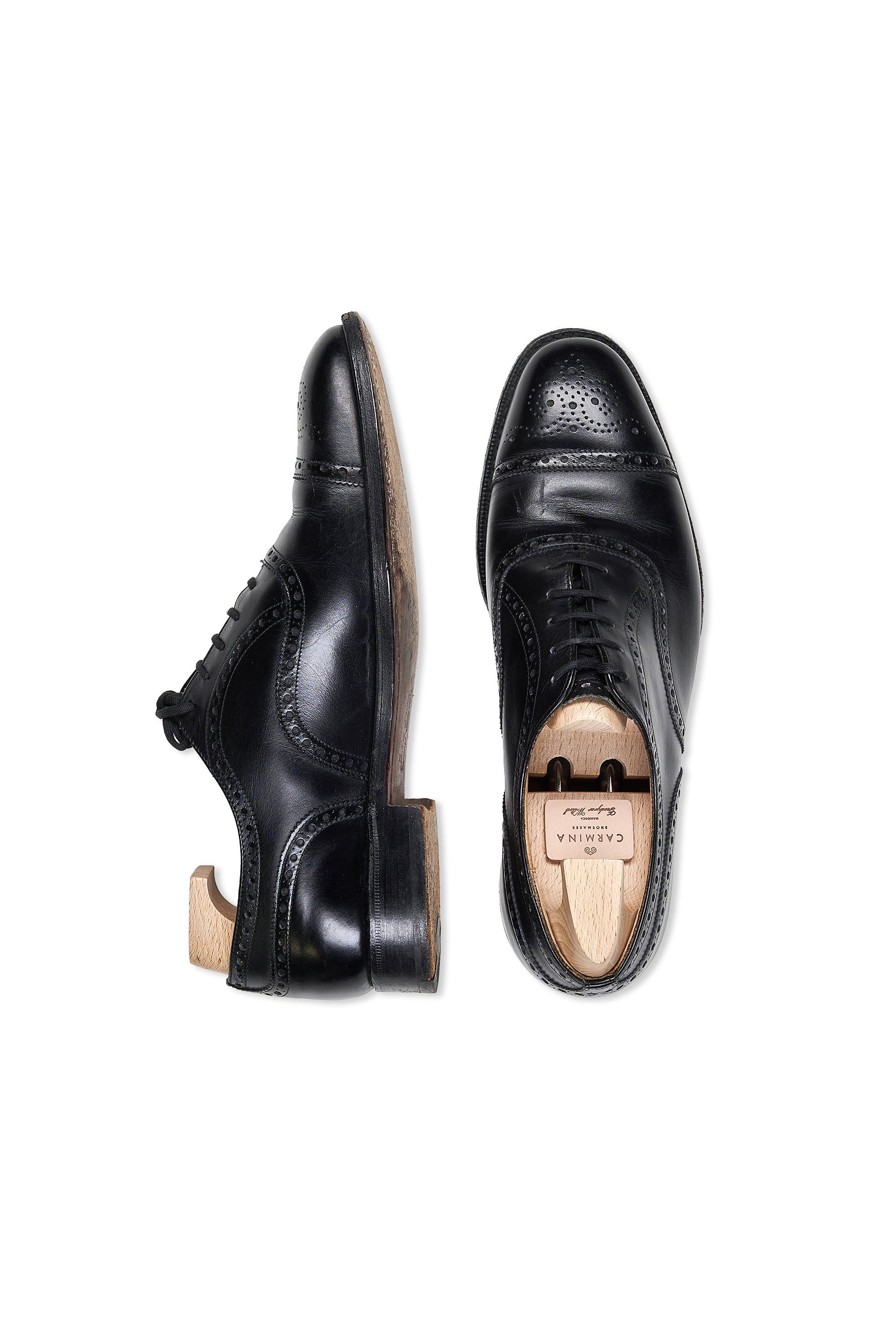 Church's Diplomat 173 Black Calf Leather Oxford Brogue