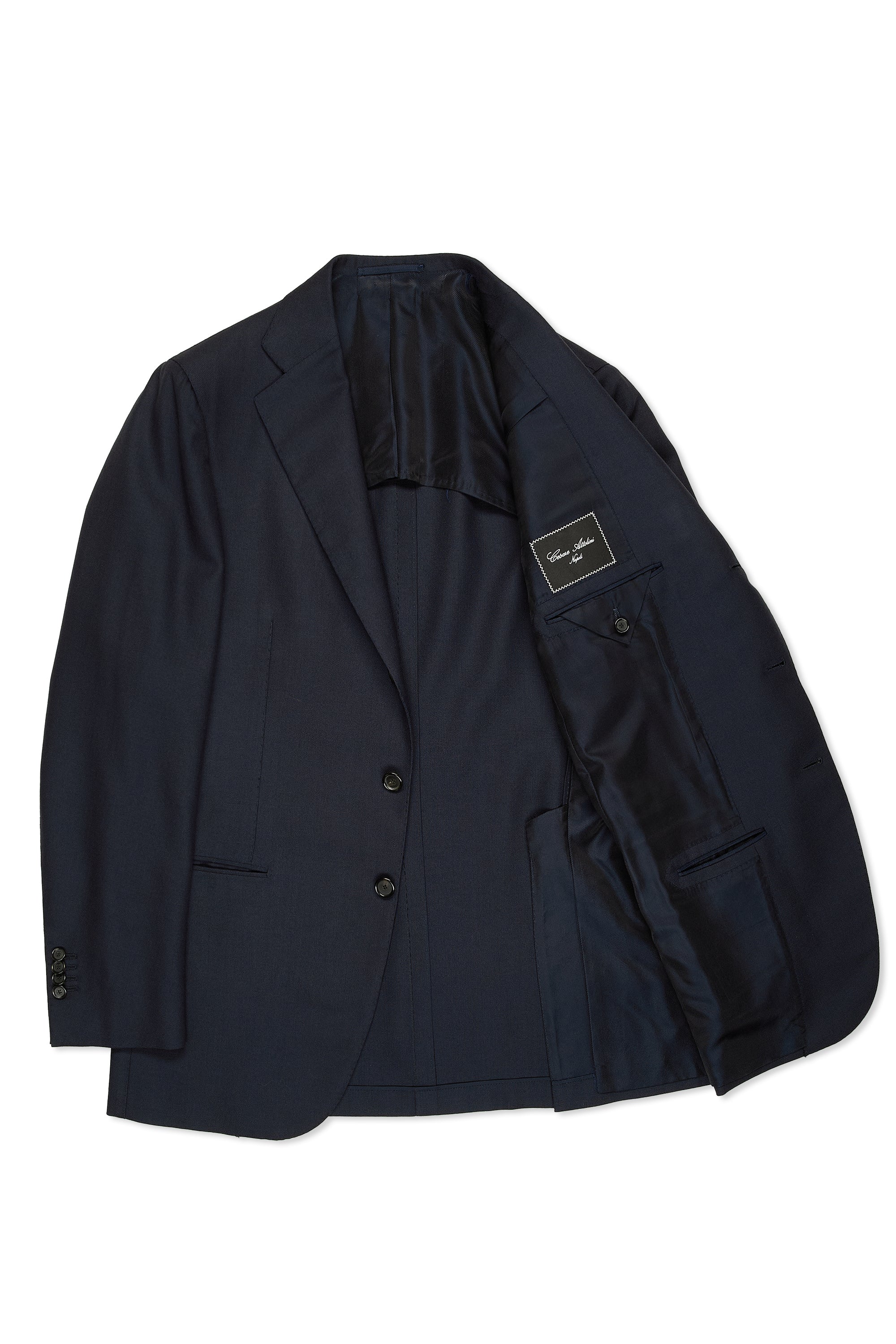 Cesare Attolini Navy Wool Sport Coat