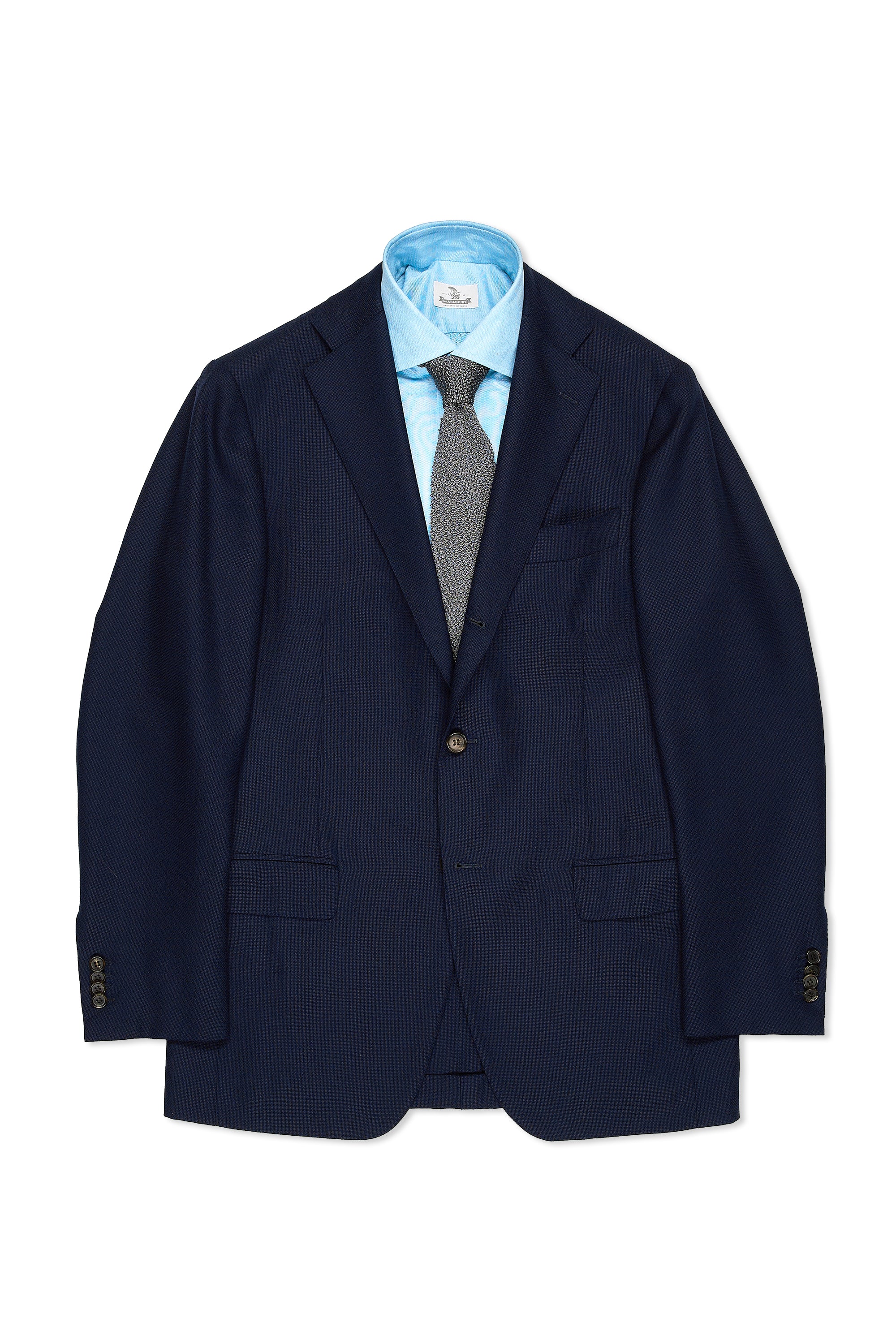 Ring Jacket Meister Navy Wool Sport Coat MTO