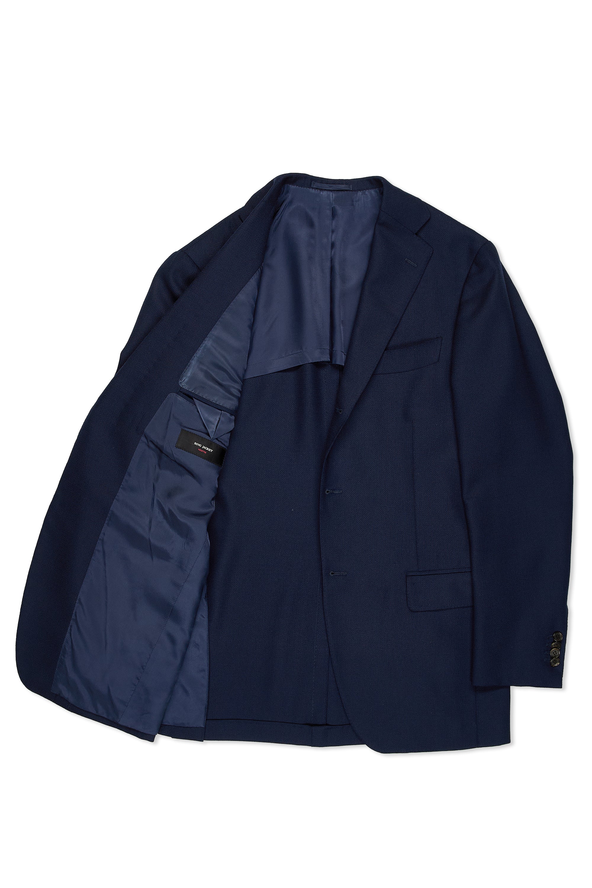 Ring Jacket Meister Navy Wool Sport Coat MTO