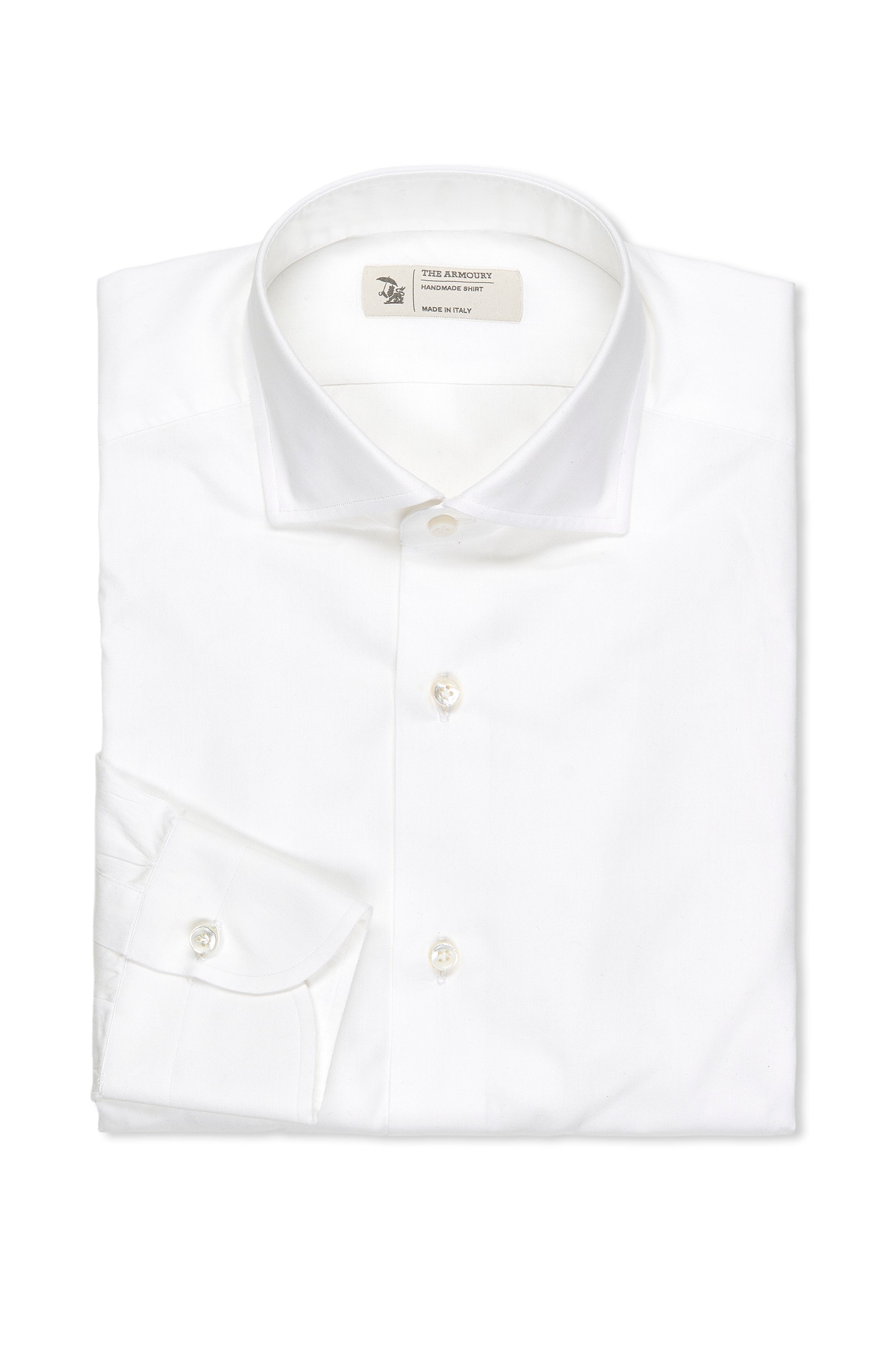 The Armoury White Cotton Oxford Shirt *sample*