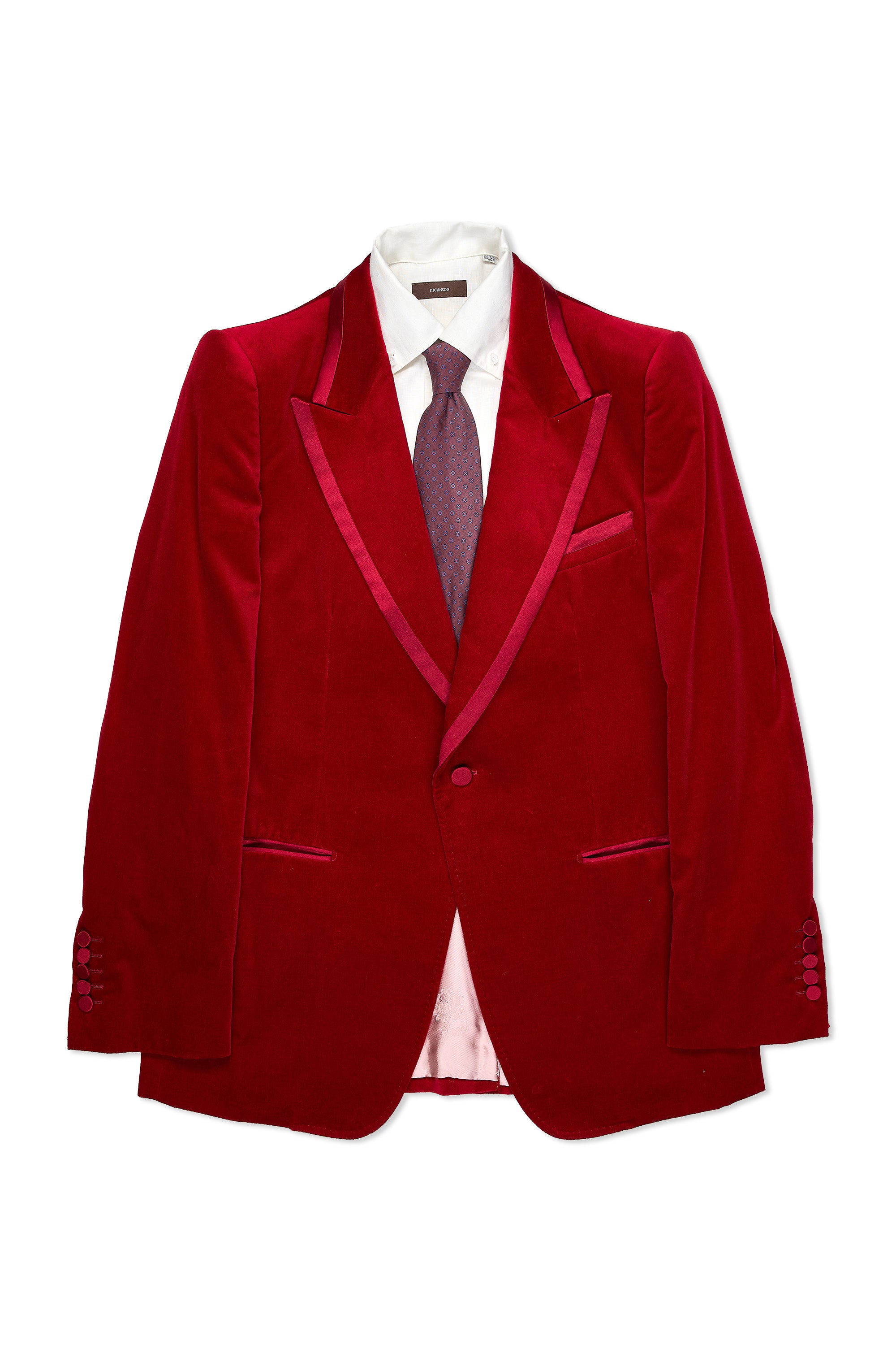 Gucci Red Velvet Sport Coat