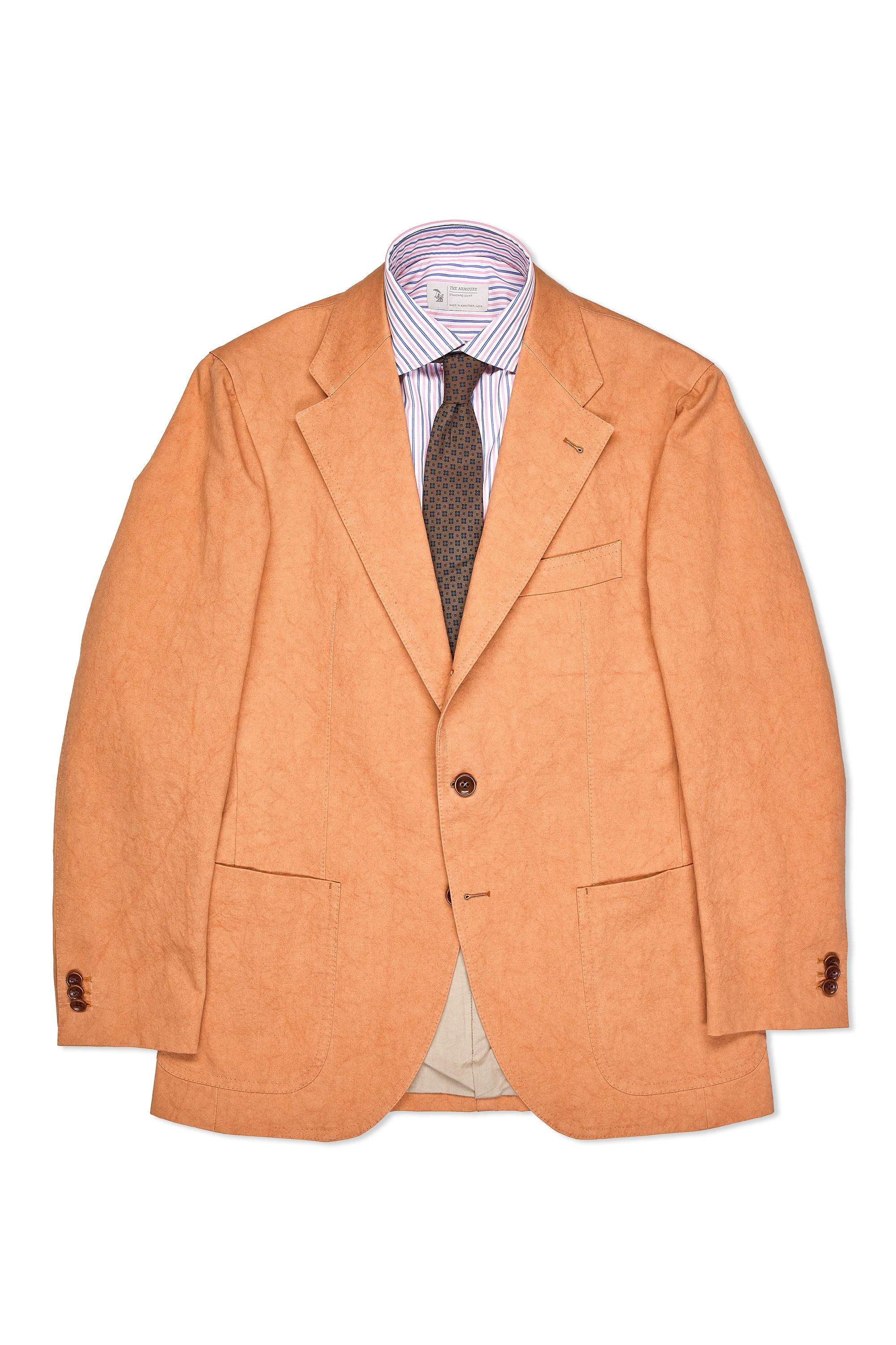 Sartoria Raffaniello Orange Cotton Sport Coat MTM
