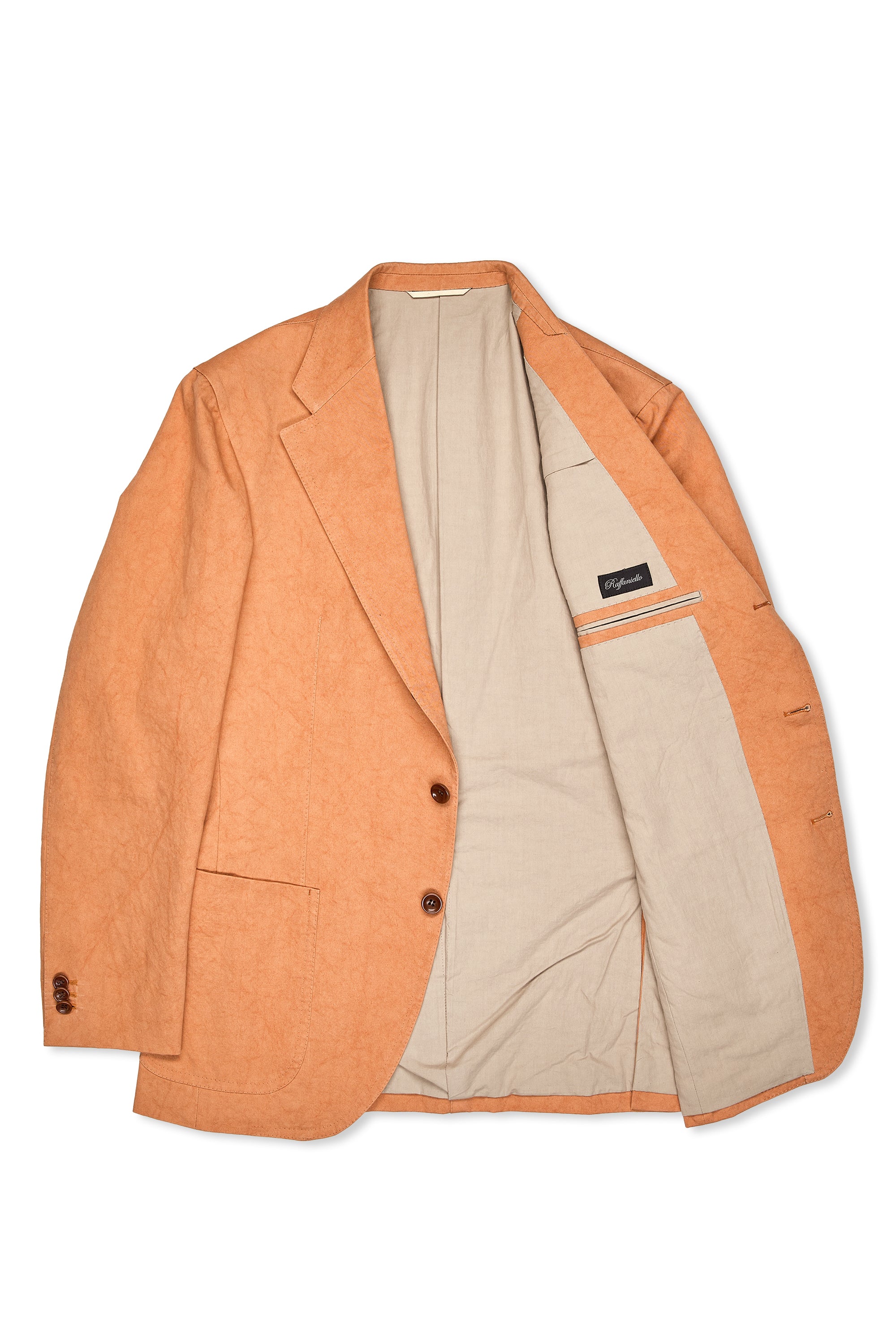 Sartoria Raffaniello Orange Cotton Sport Coat MTM