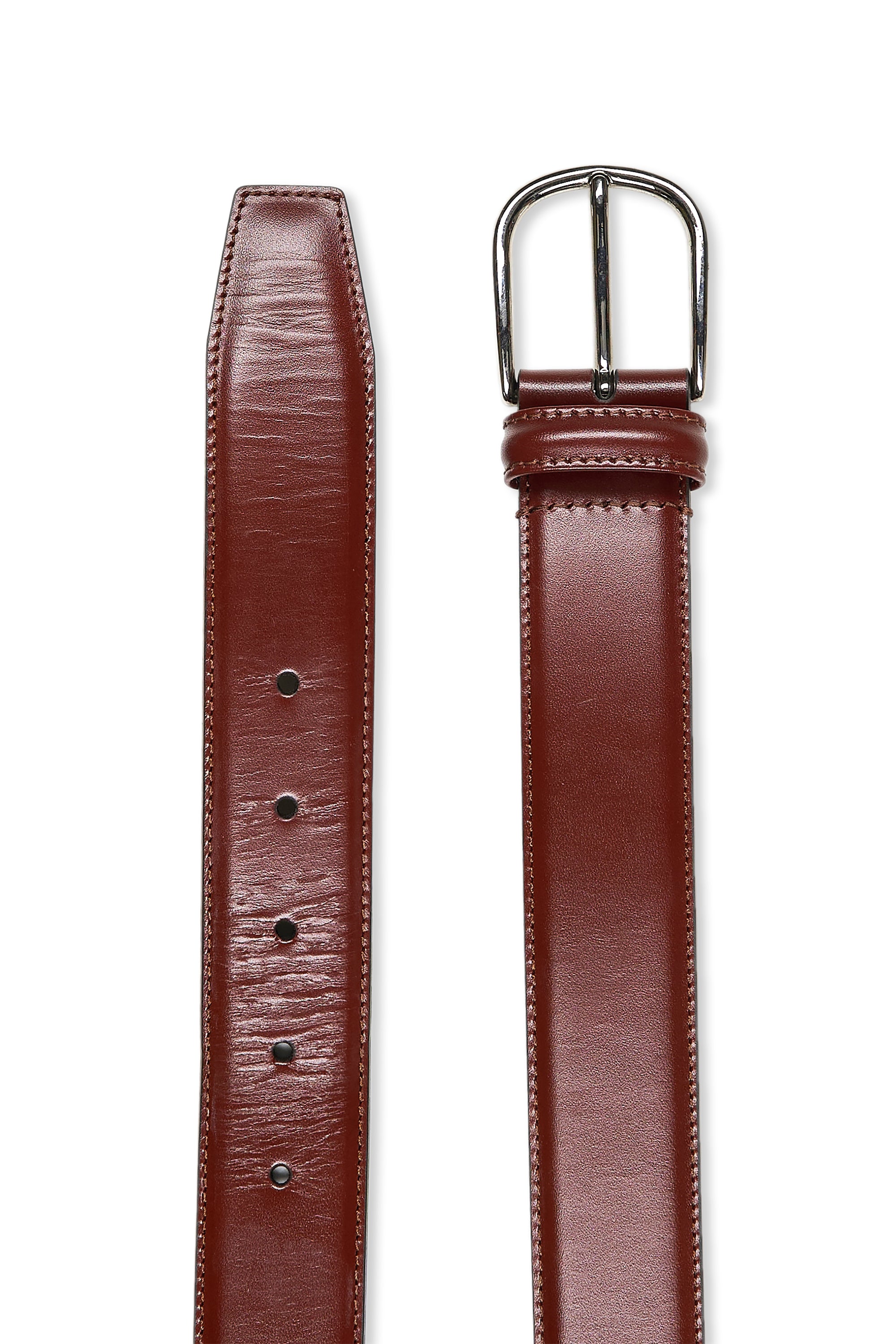 Anderson's Medium Brown Calf Wide Width Belt
