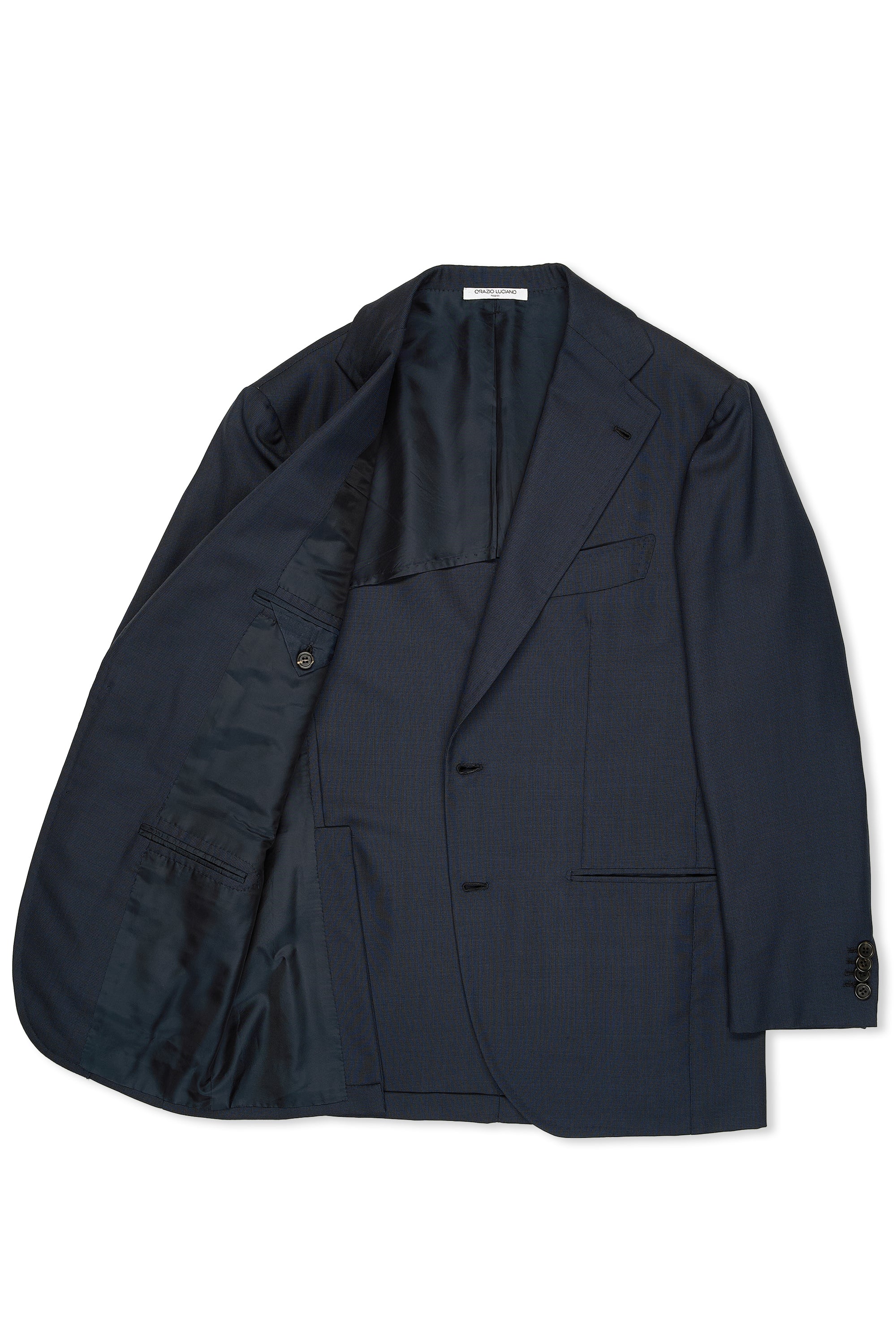 Orazio Luciano Navy Wool Sport Coat