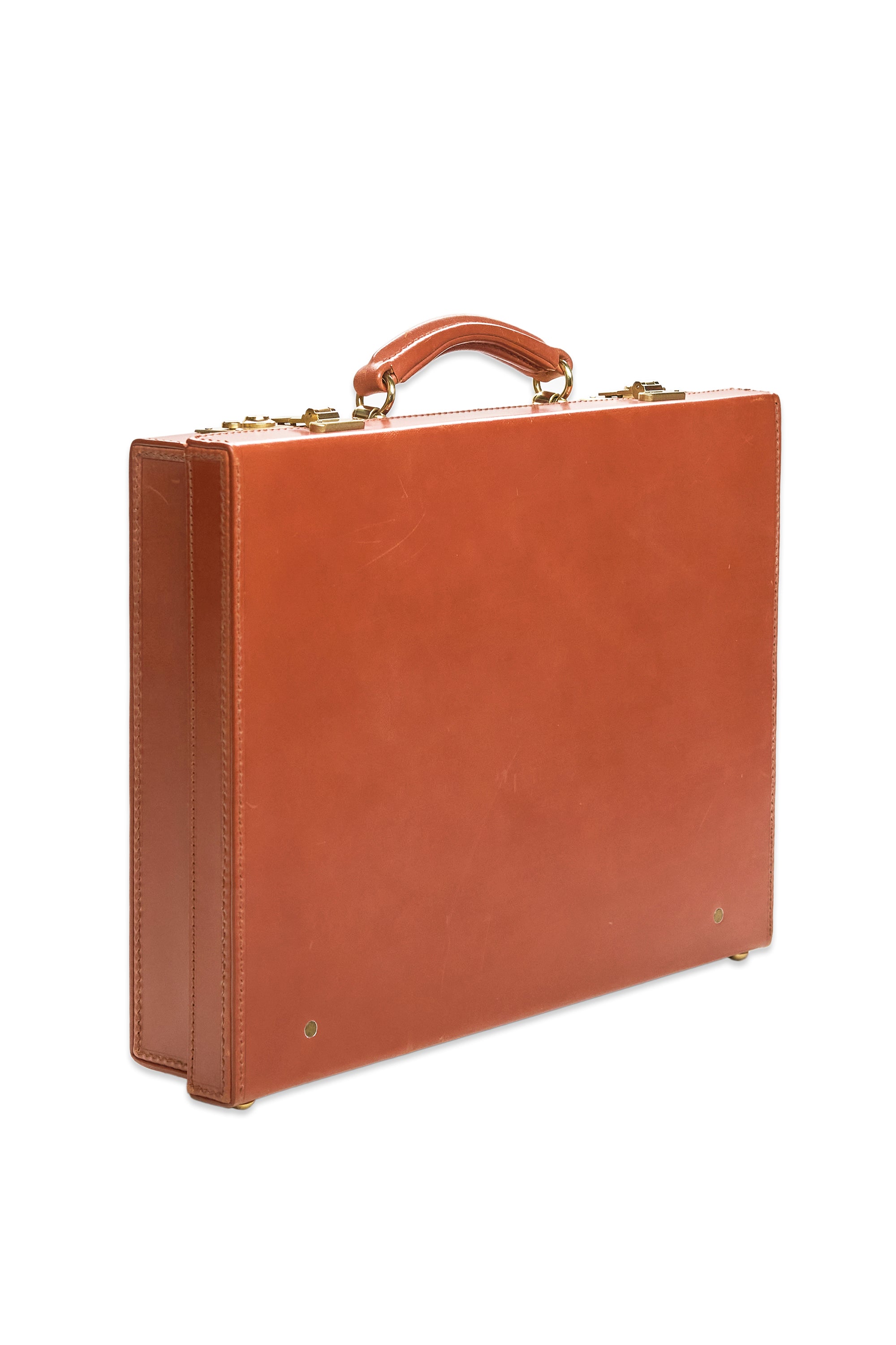 Rutherfords Chestnut Attaché Case