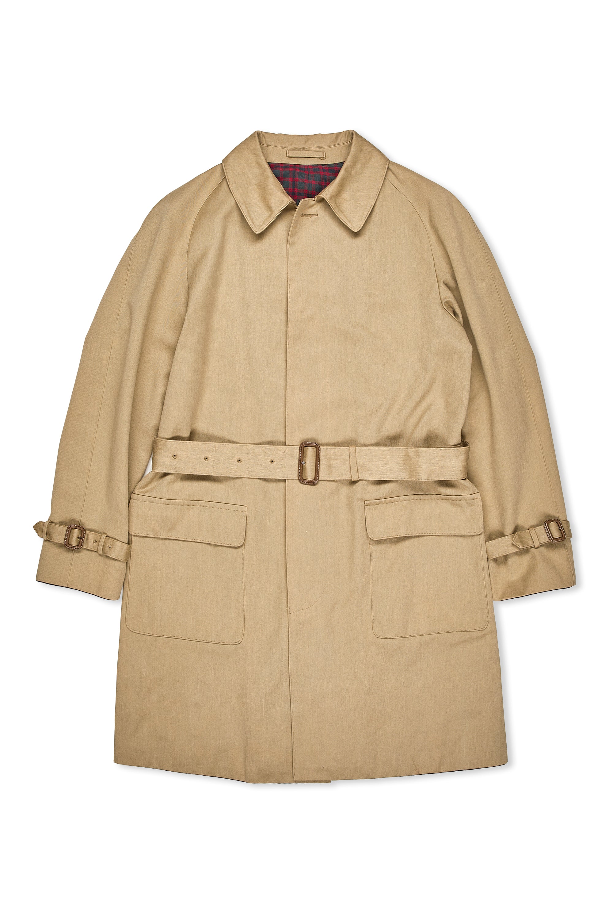 Ring Jacket Beige Cotton/Mohair Trench Coat