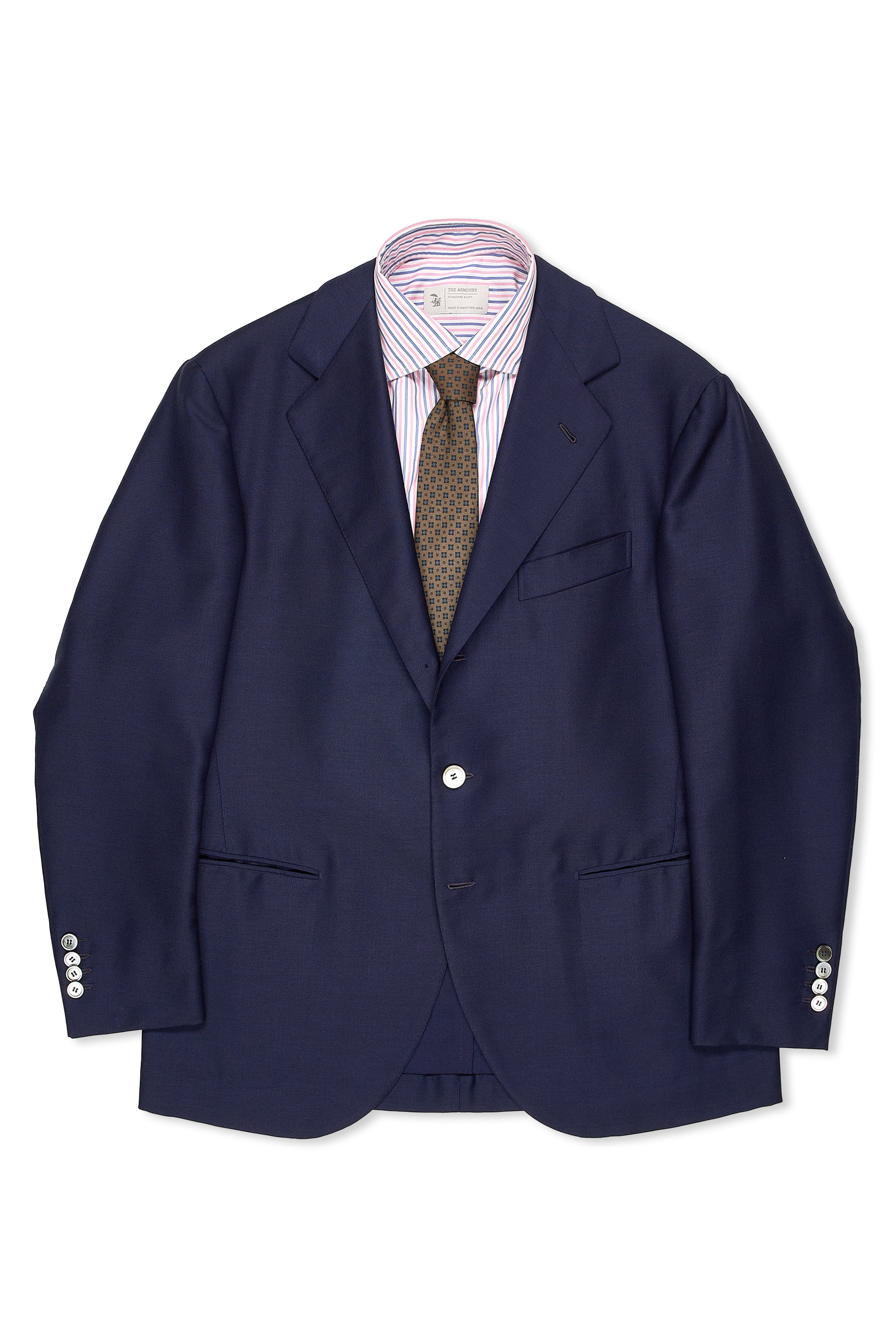 Liverano & Liverano Navy Wool/Mohair Sport Coat