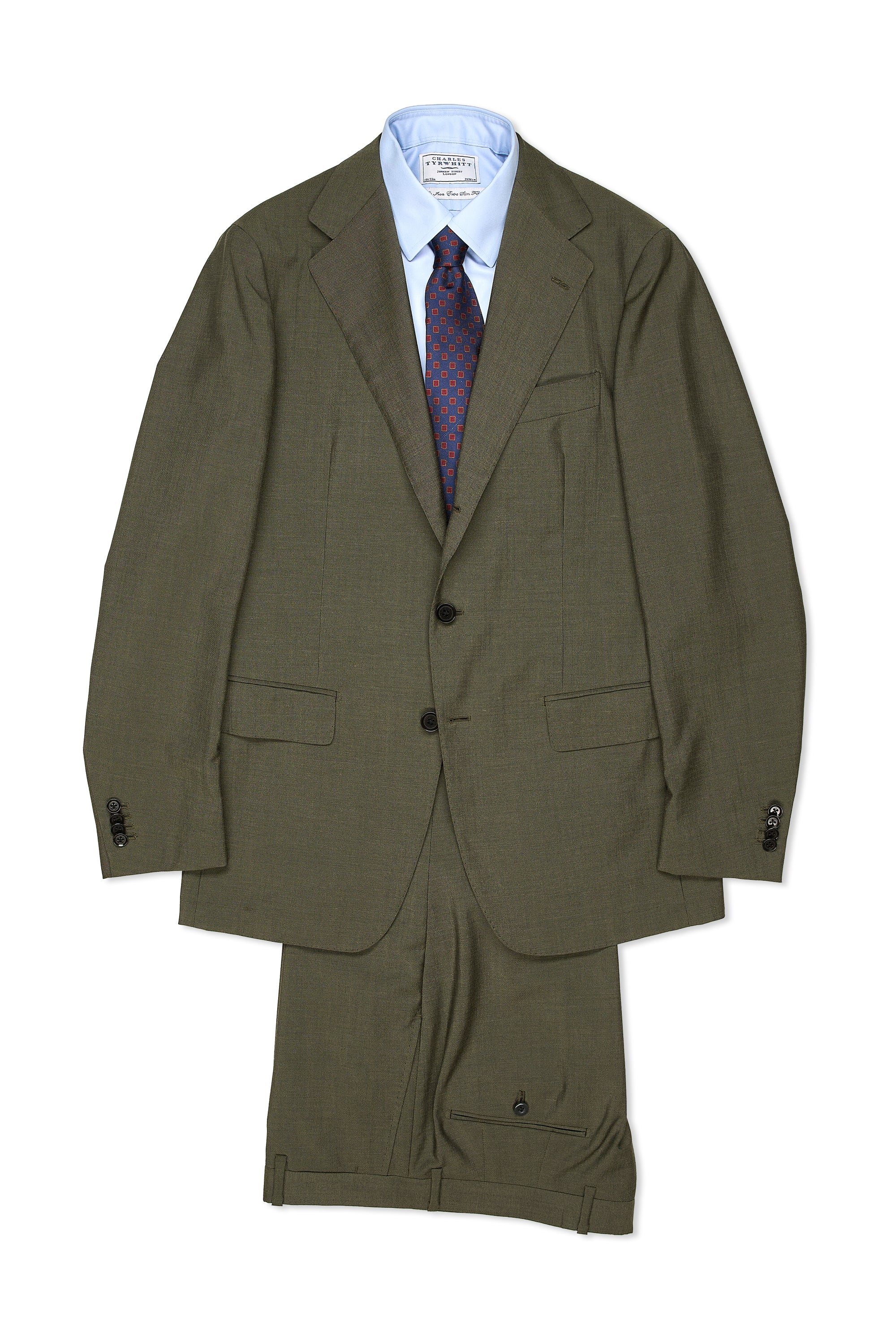 The Armoury by Ring Jacket Model 3 Sage Wool/Mohair Suit