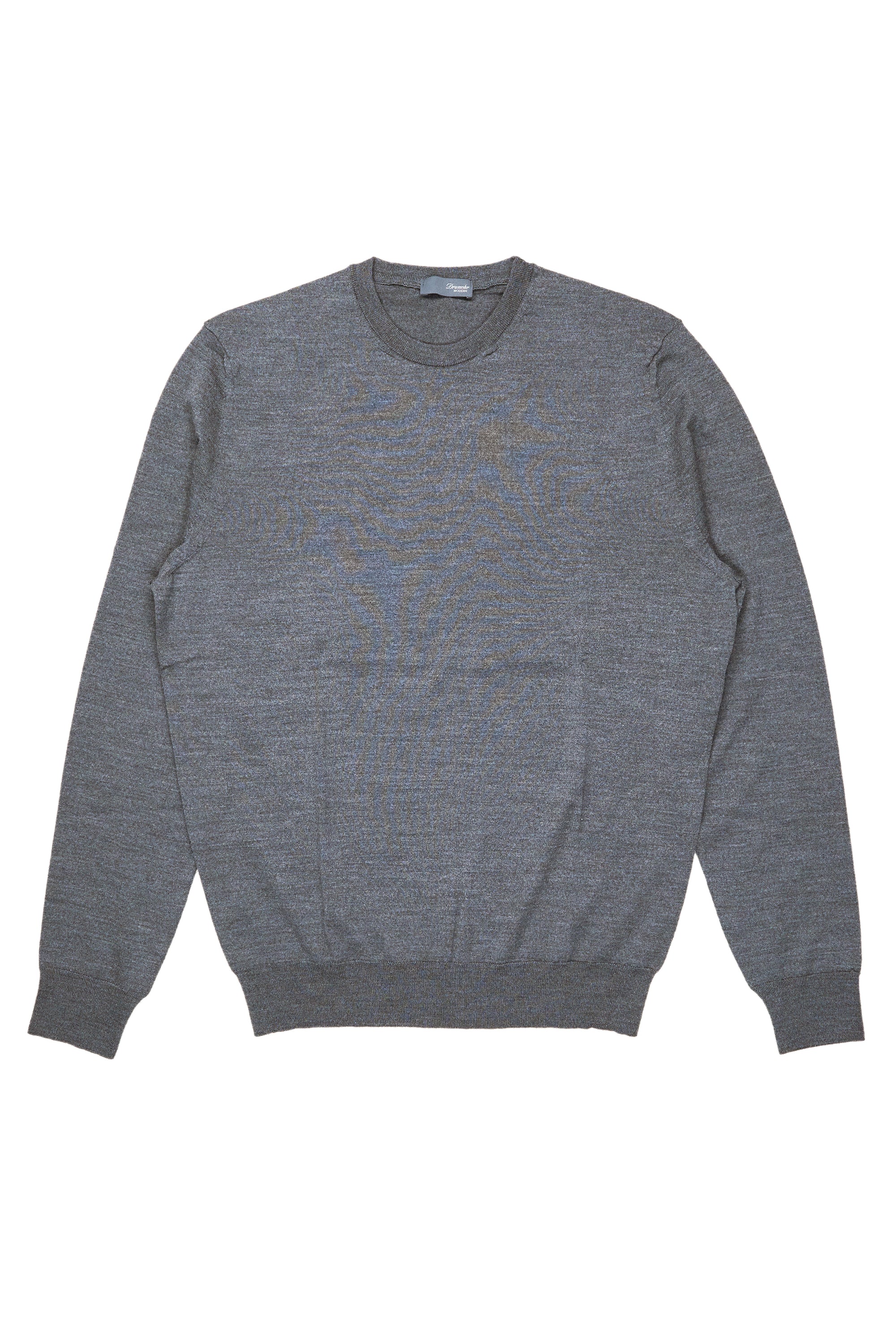 Drumohr Extra Fine Merino Wool Crewneck Sweater
