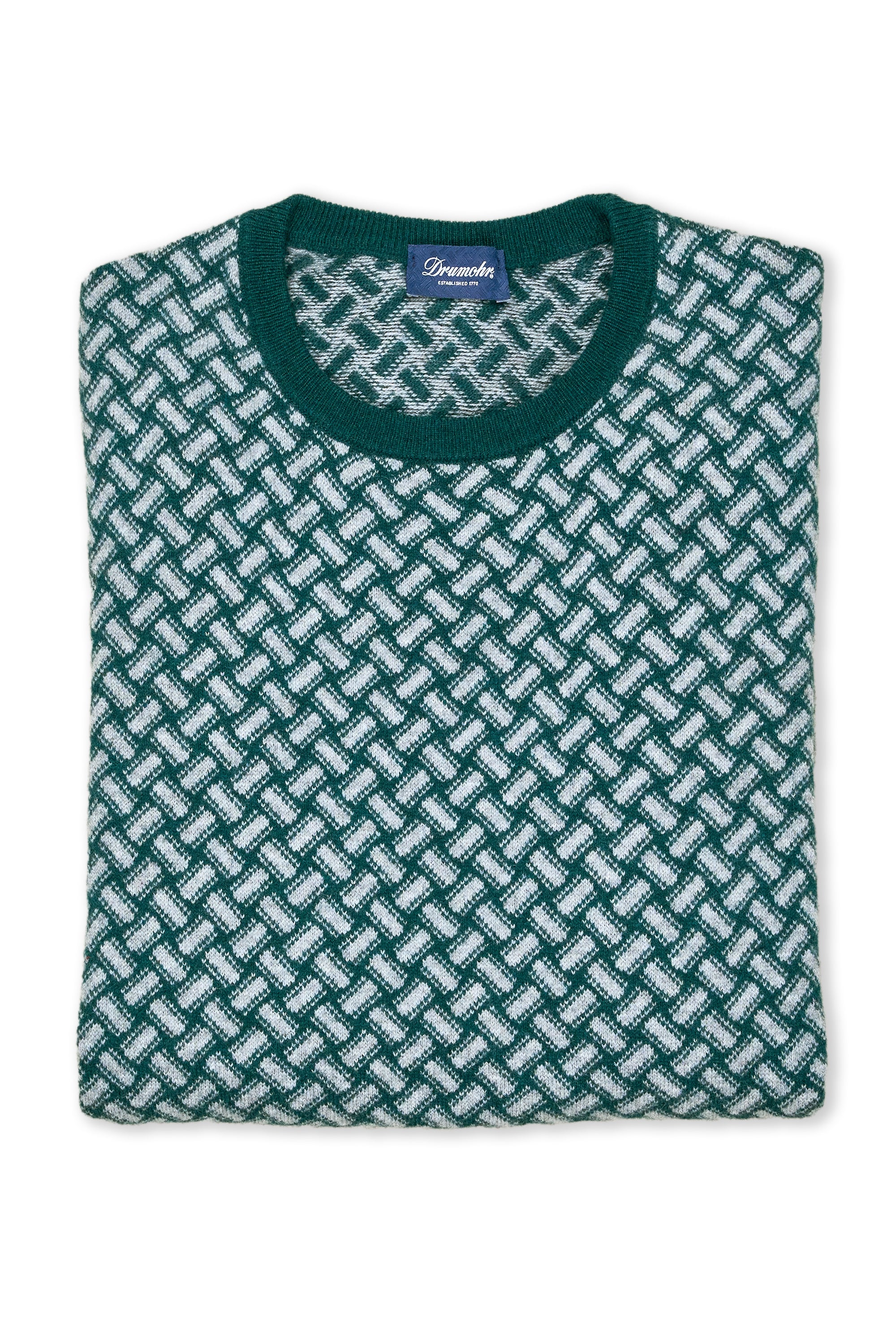 Drumohr Holly Razor Blade LS Cashmere Sweater
