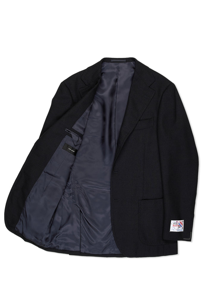 【新品未使用品】RING JACKET Model No-269 DRAGO Ring Jacket No.269F DRAGO Brown Check Wool Mens 46 Japan