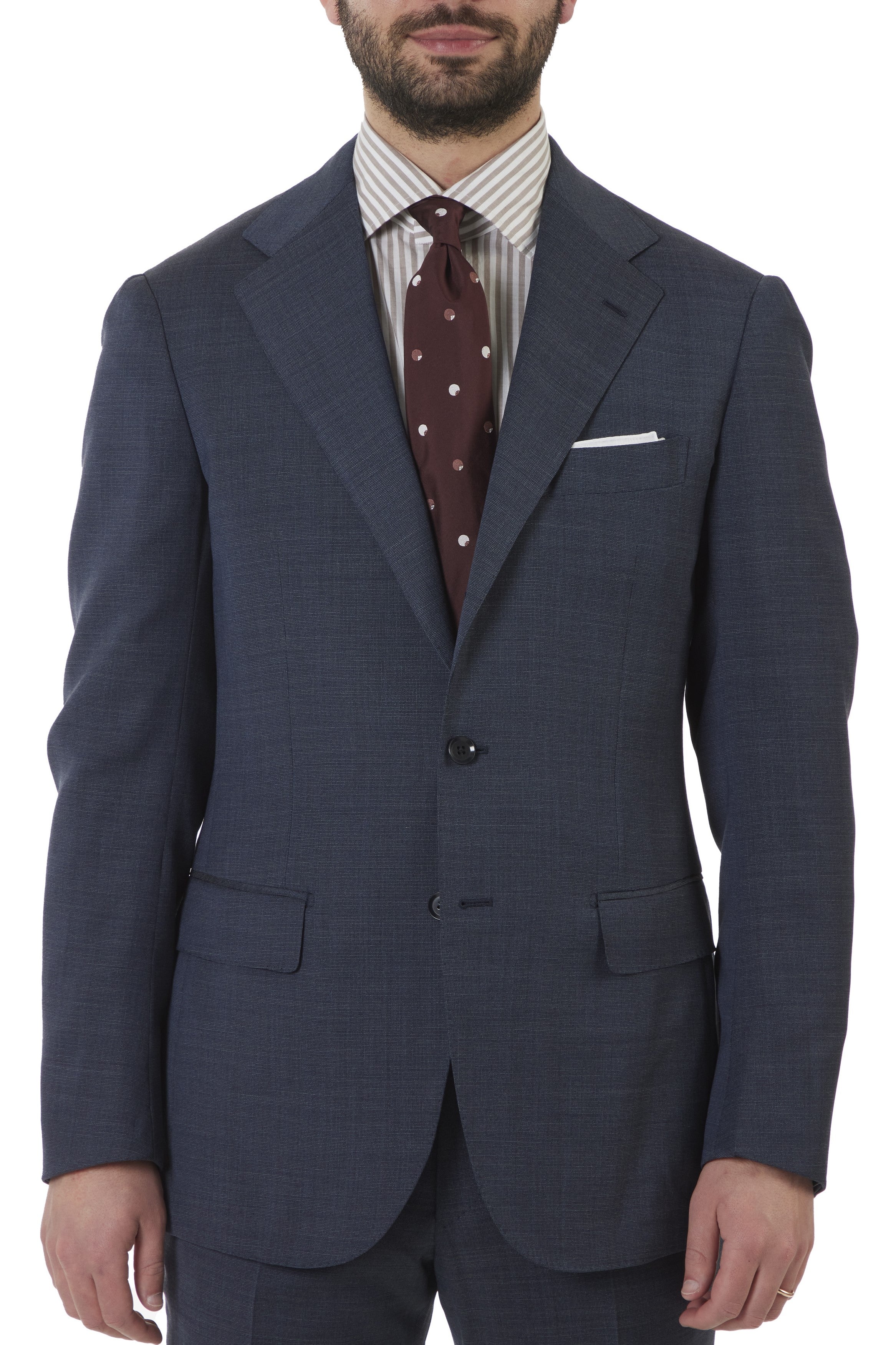 The Armoury Model 3A Navy Wool Suit