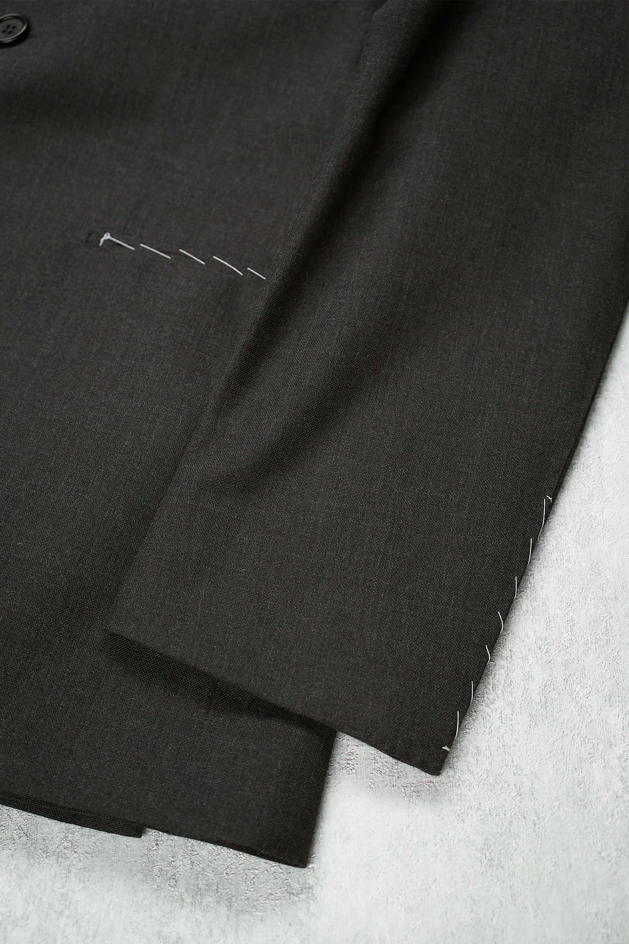 Orazio Luciano Grey Wool Athletic Fit Suit