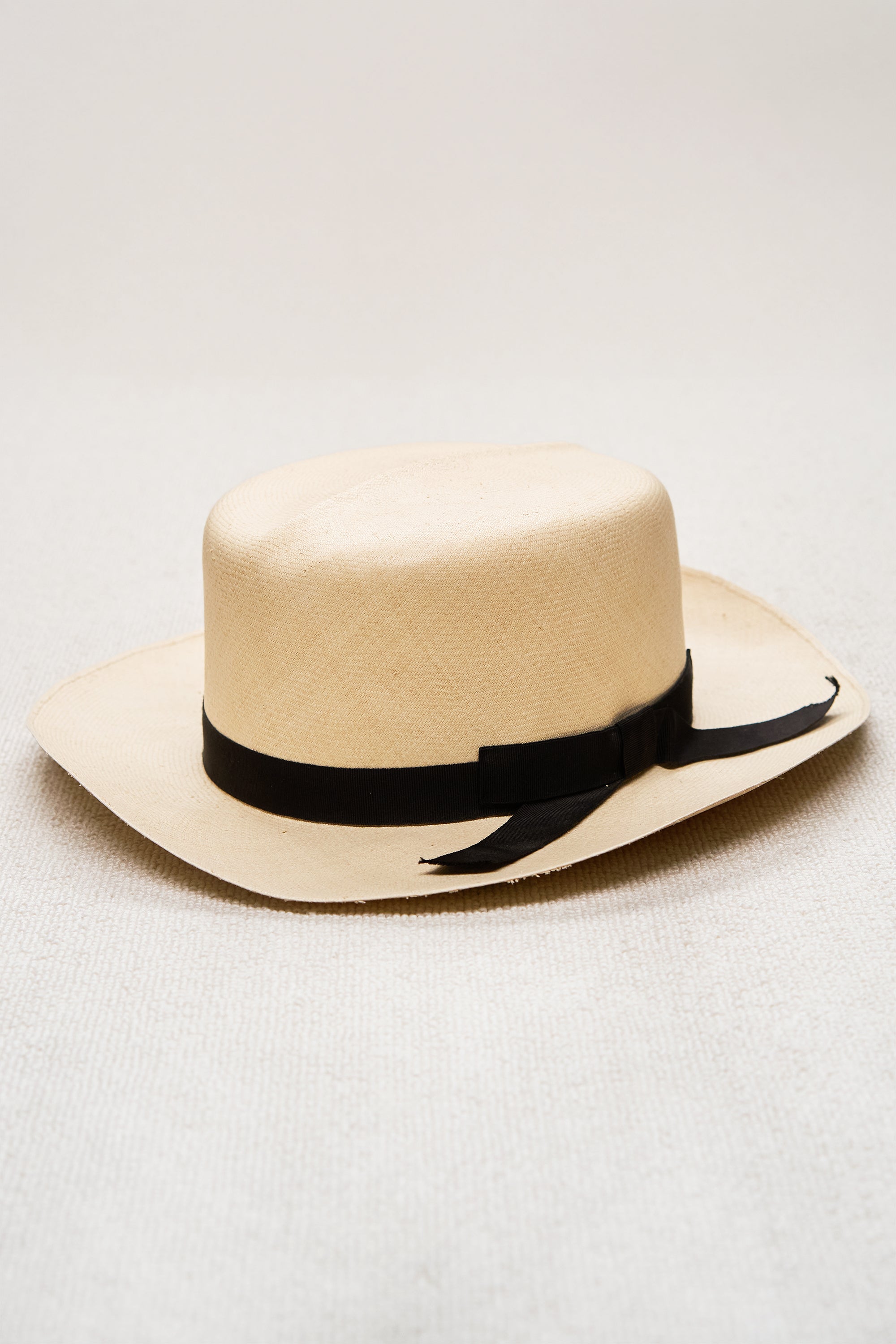 The Armoury Natural Montecristi Panama Hat *sample*