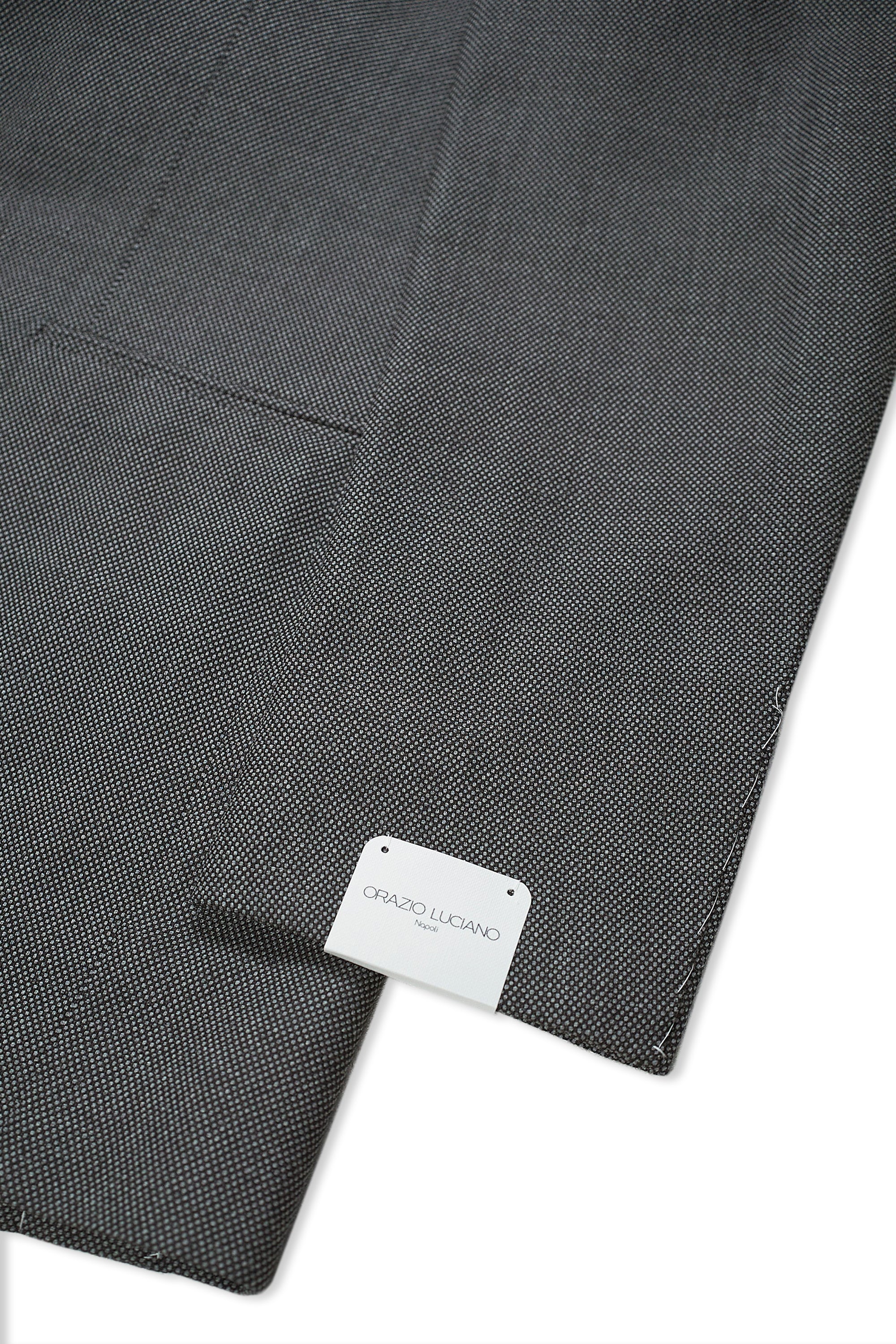 Orazio Luciano Grey Wool Birdseye Suit
