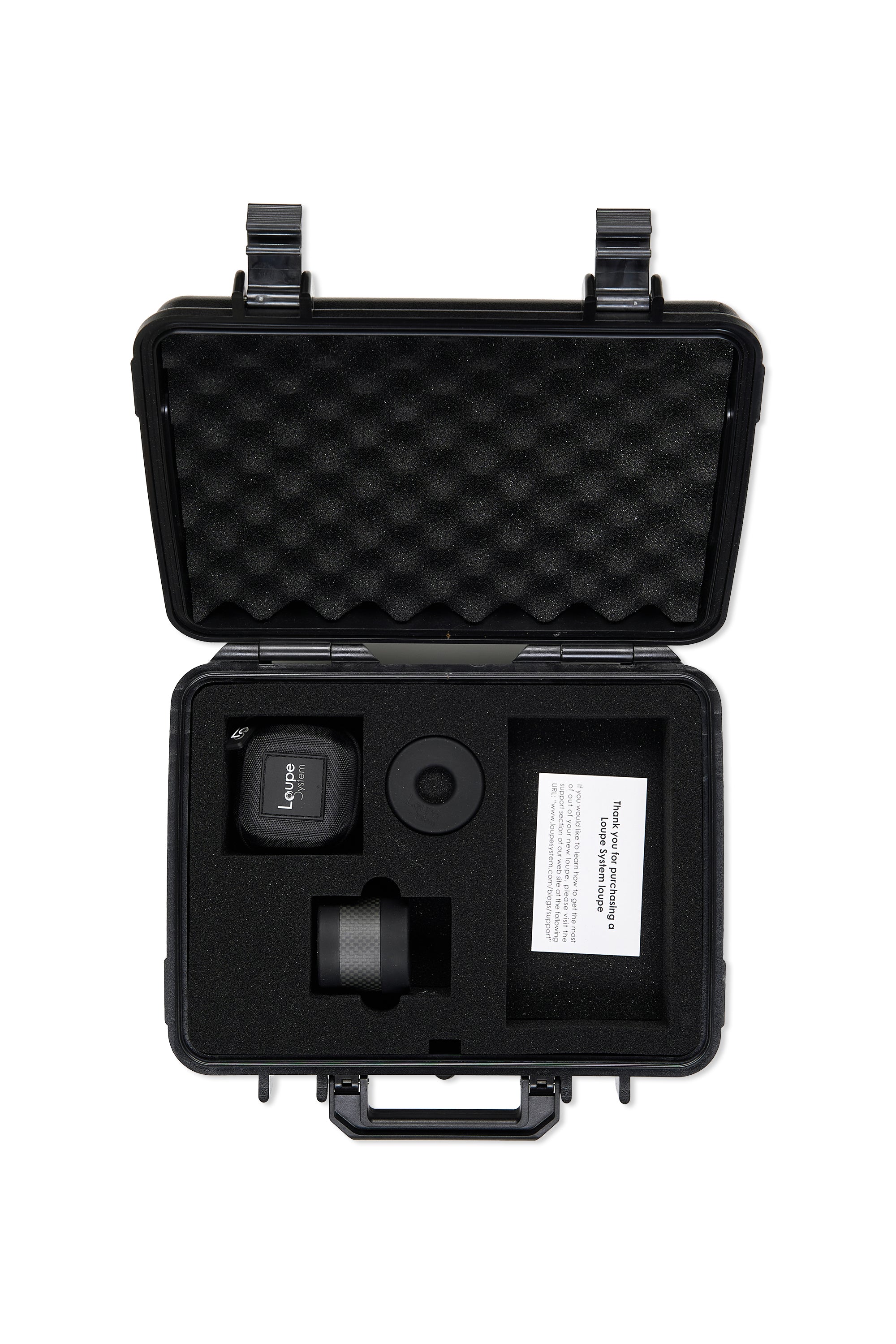 Loupe System 01-KCMK Matte Carbon 6x Loupe