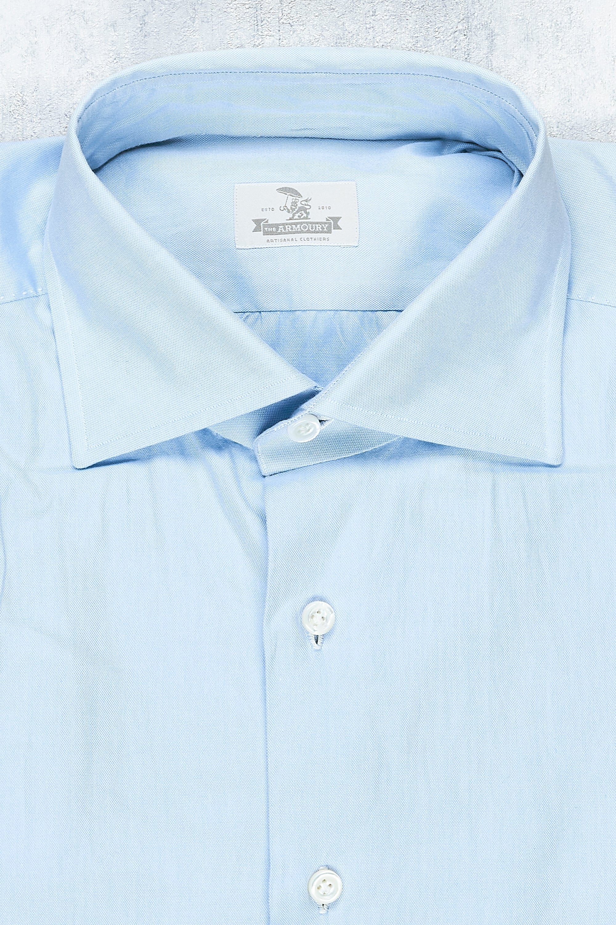 The Armoury Blue Cotton Oxford Shirt