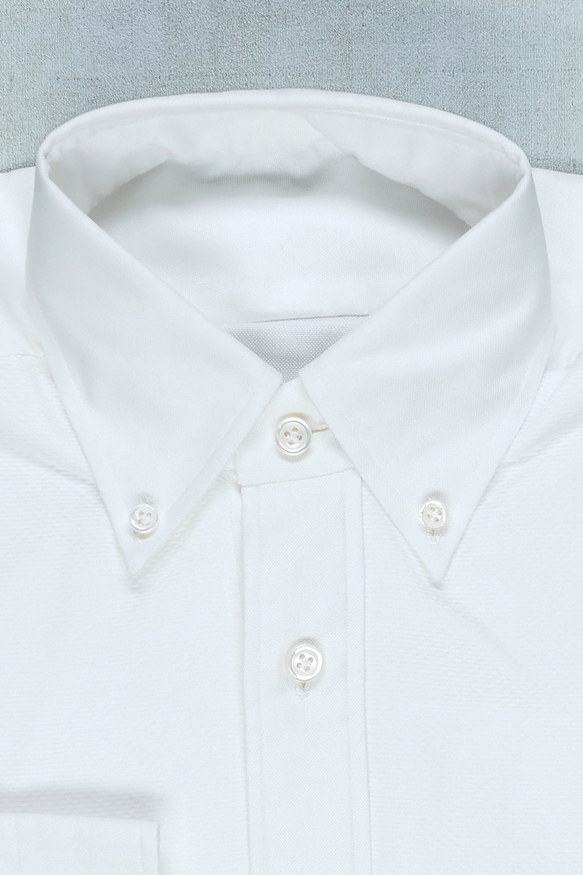 The Armoury White Cotton Tuxedo Shirt *sample*