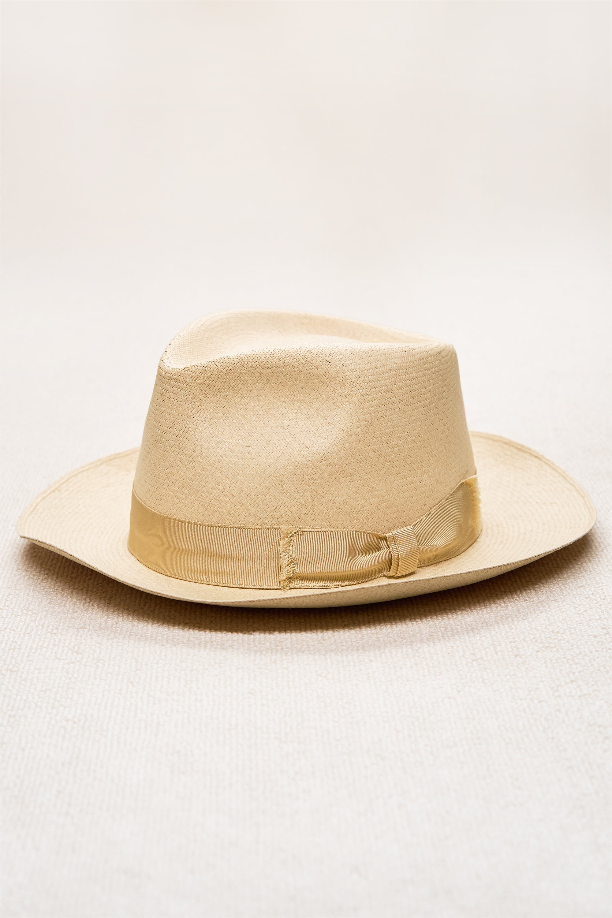 The Armoury Montecristi Panama Hat Old Hood *new with defect*