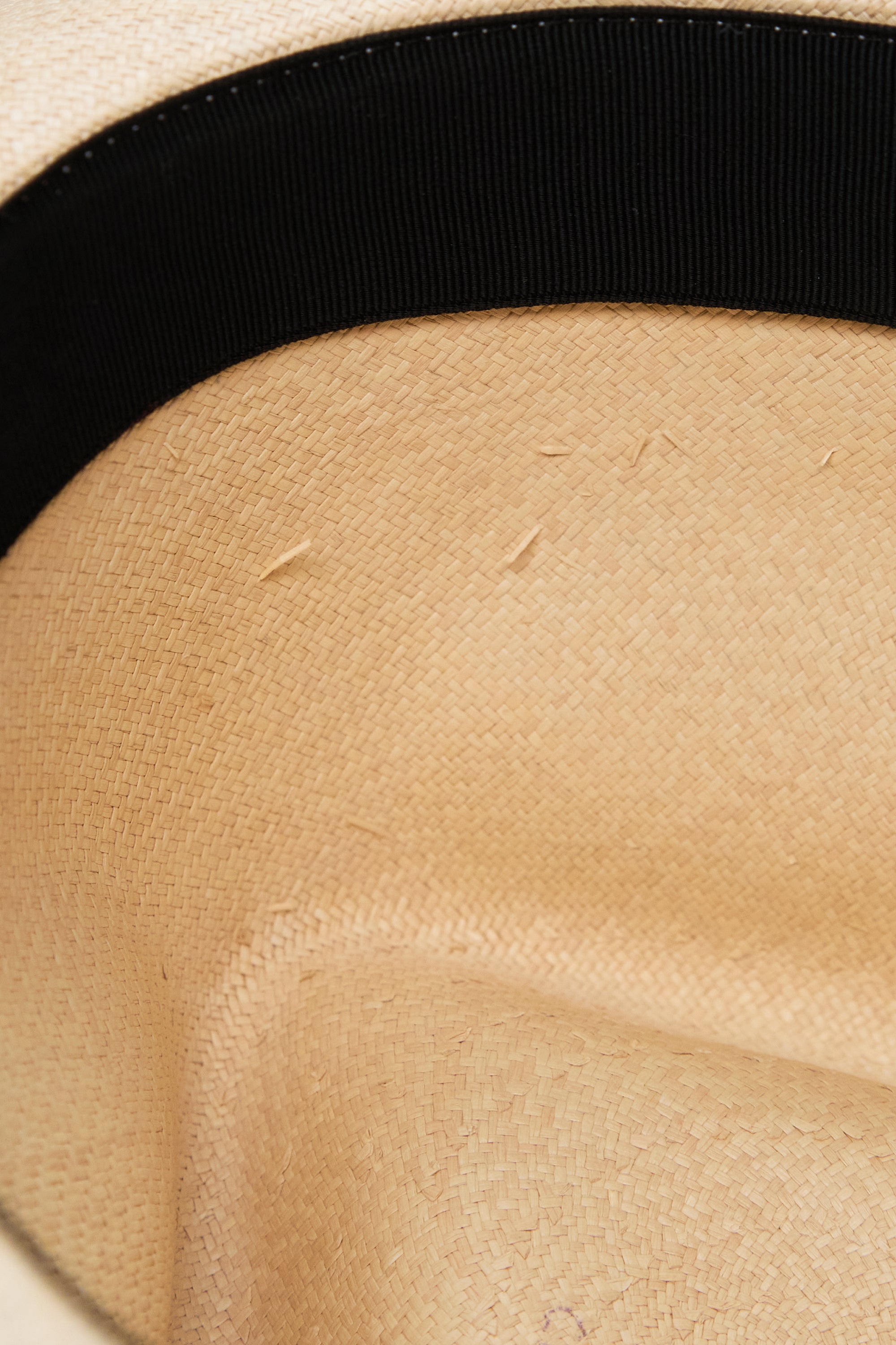 The Armoury Montecristi Panama Hat Old Hood *new with defect*