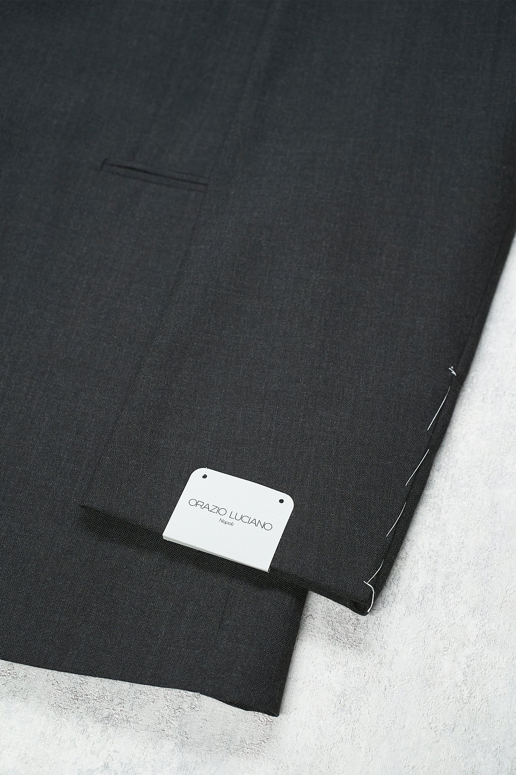 Orazio Luciano Grey Dugdale New Fine Worsted Wool Sport Coat