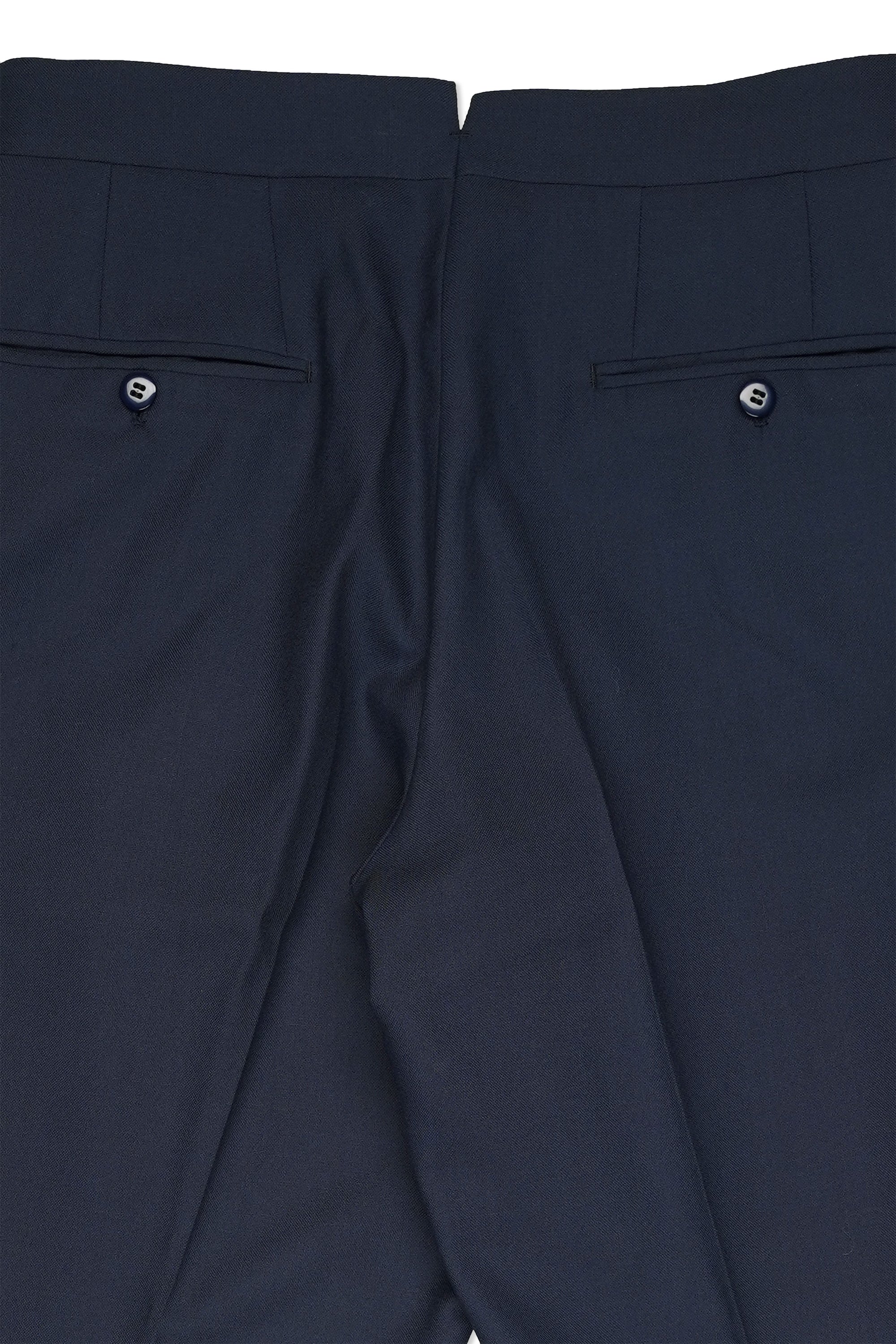 Orazio Luciano Navy Wool Trousers