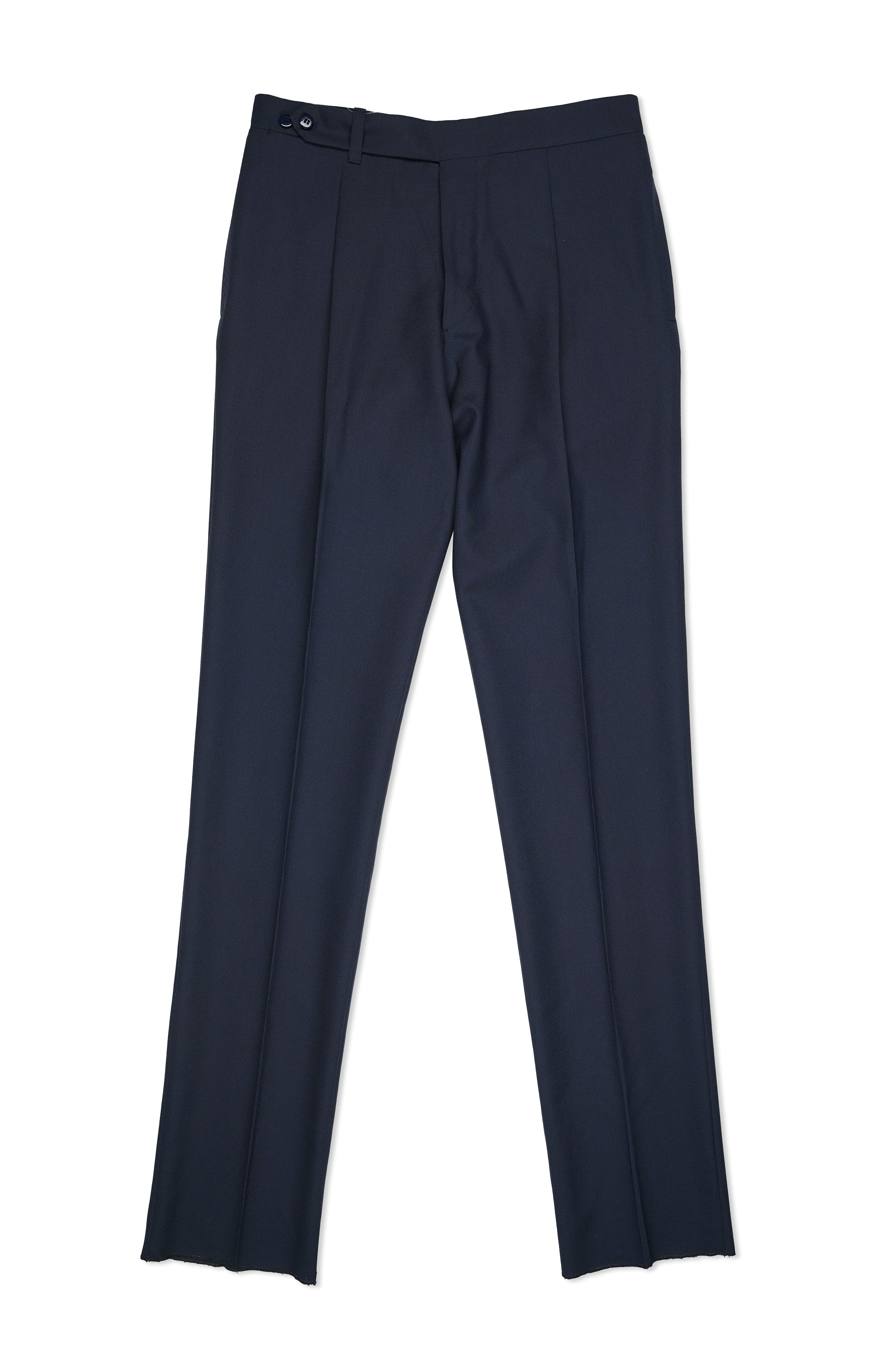 Orazio Luciano Navy Wool Trousers