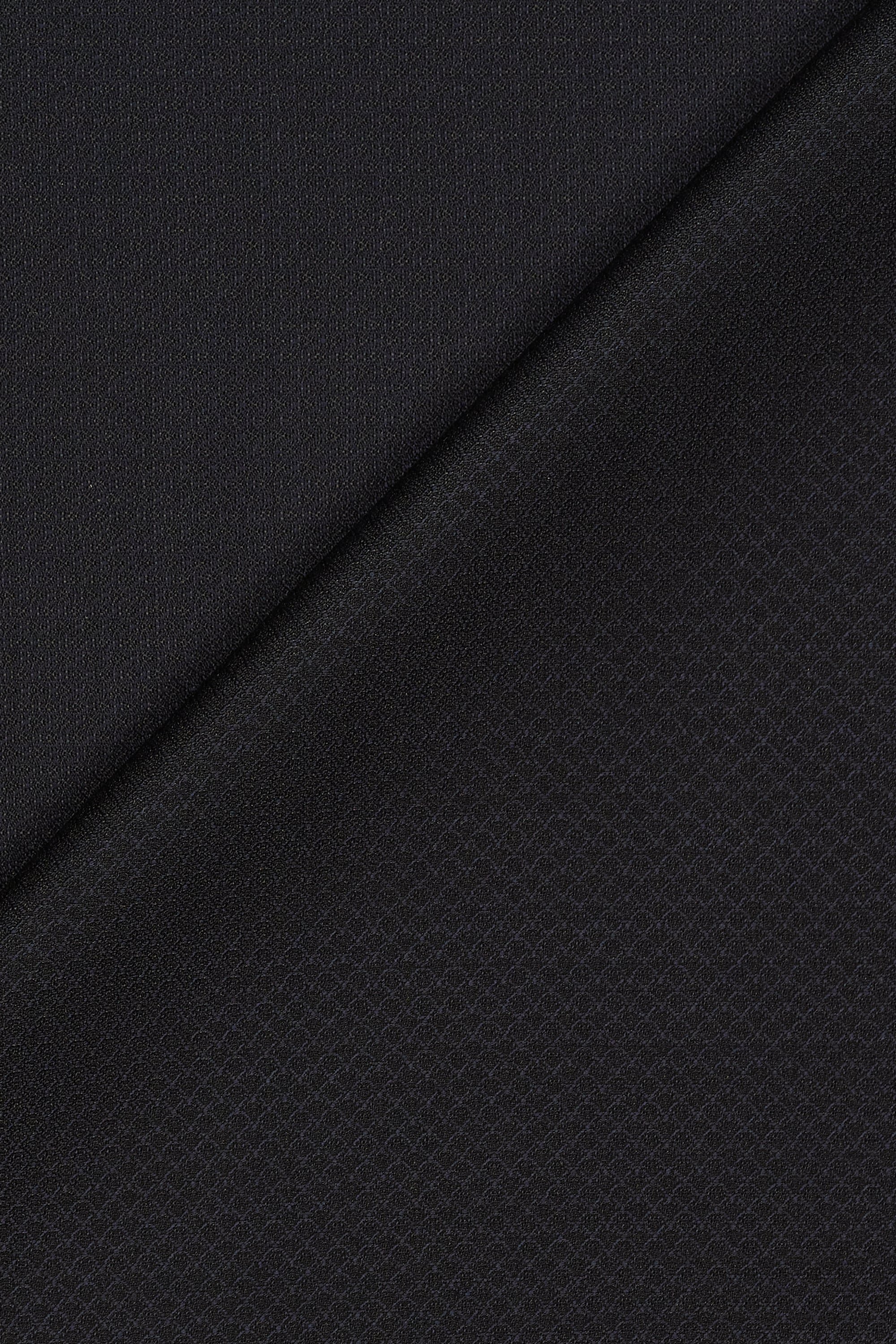 Carlo Barbera Dark Navy Virgin Wool-Silk Cloth - 2m