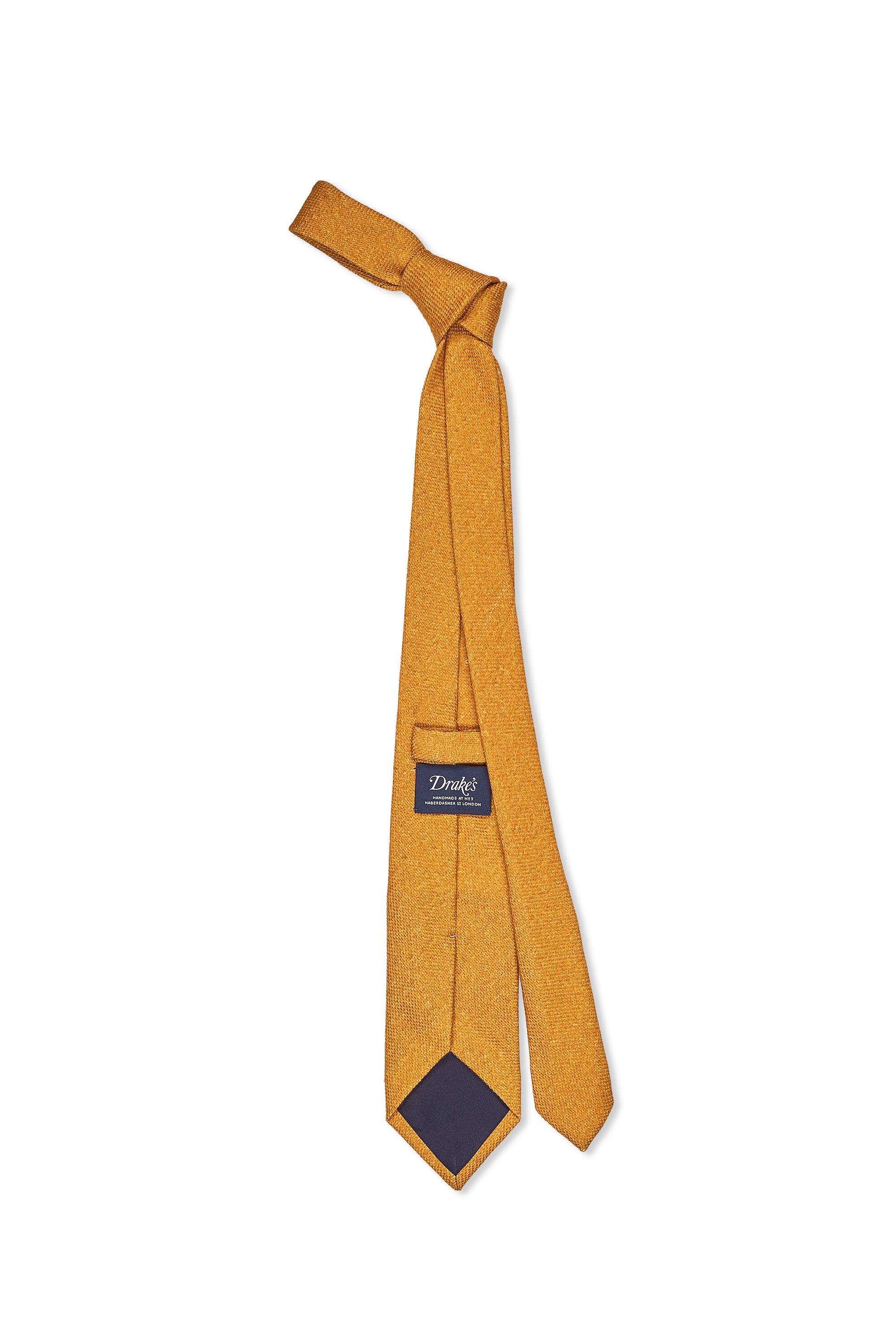 Drake's Honey Wool/Silk/Cashmere Tie