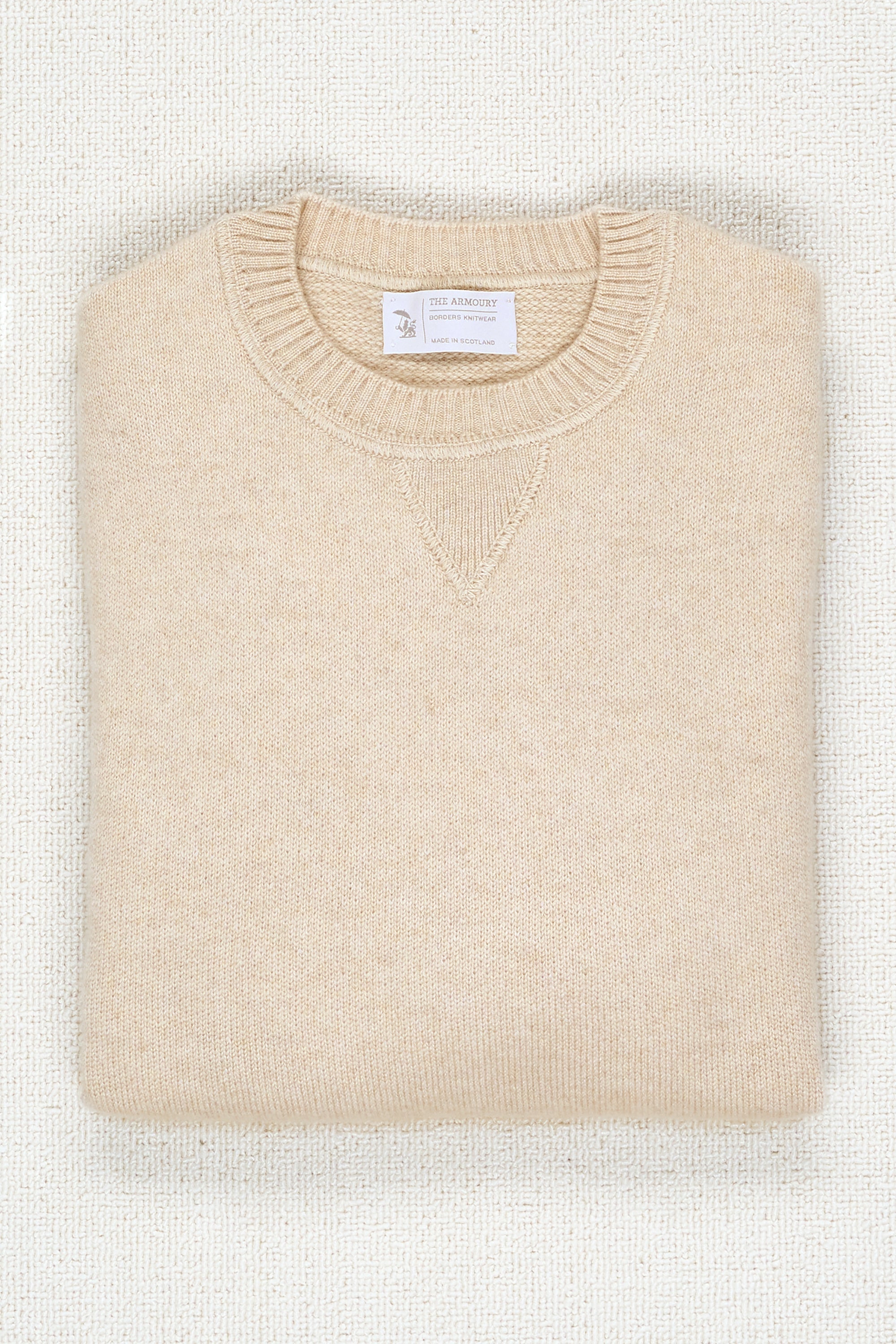 The Armoury Oatmeal Cashmere Sweatshirt