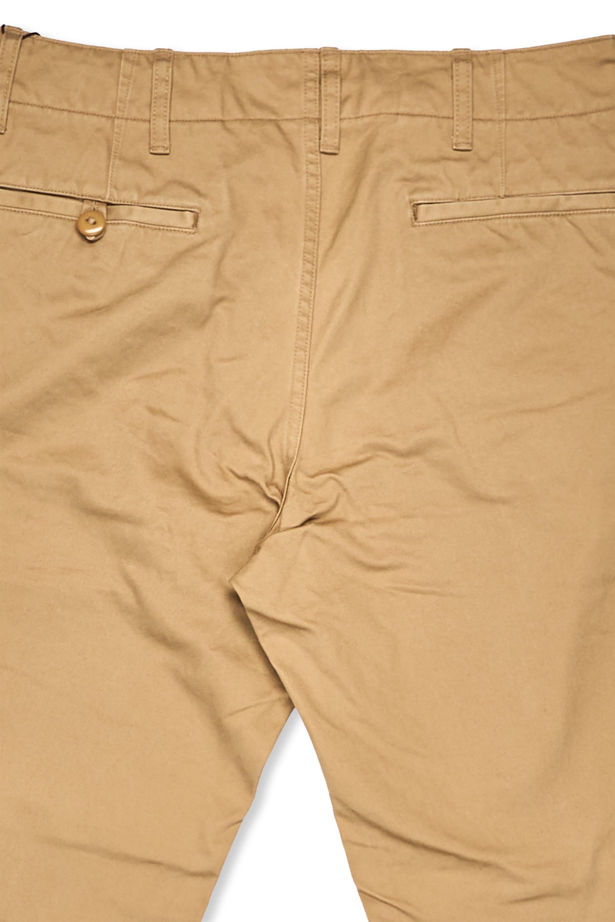 The Armoury by Nigel Cabourn Dayware Khaki Cotton West Point Chinos