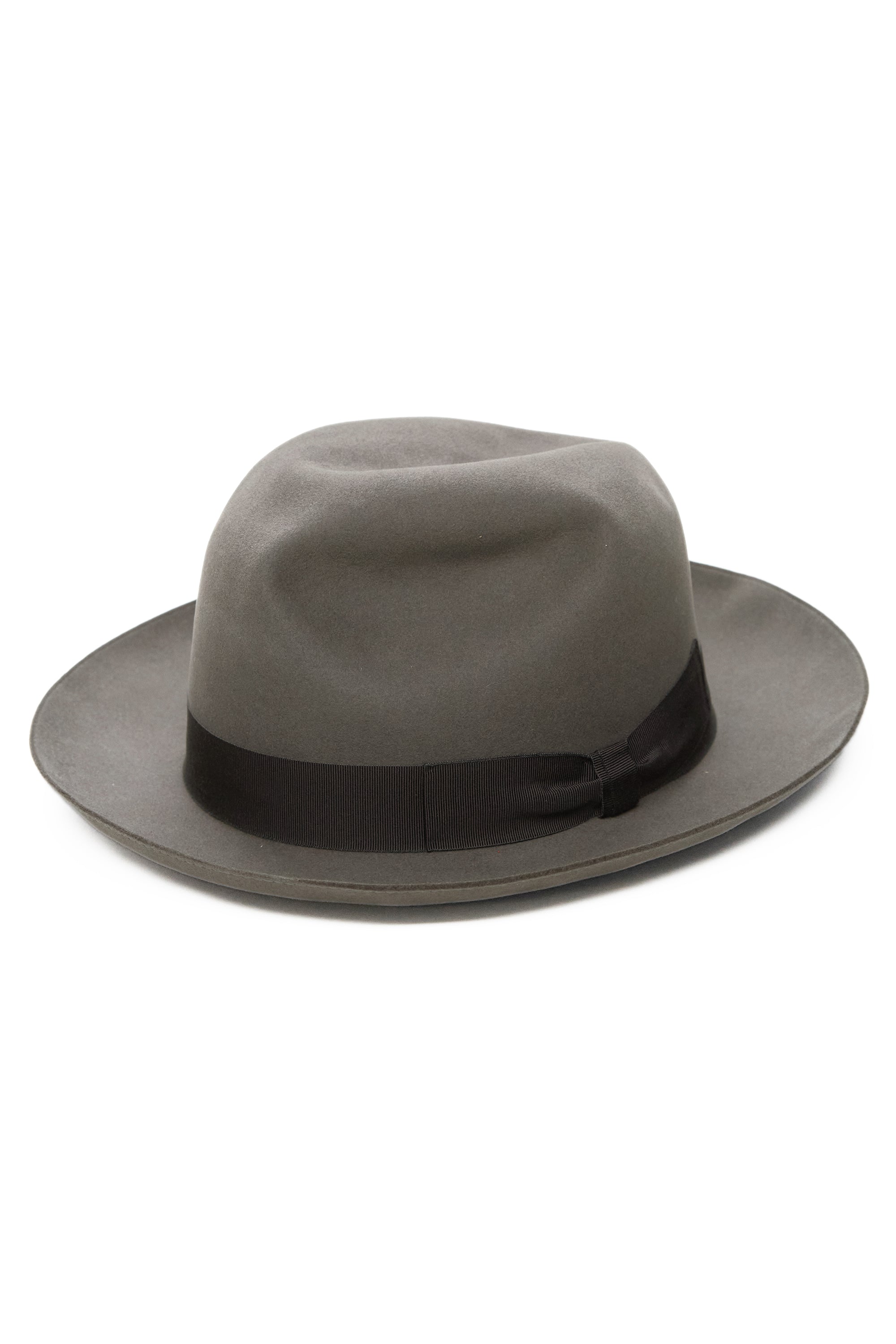 The Armoury Anthracite 100X110 Atlantic Beaver Fur Fedora