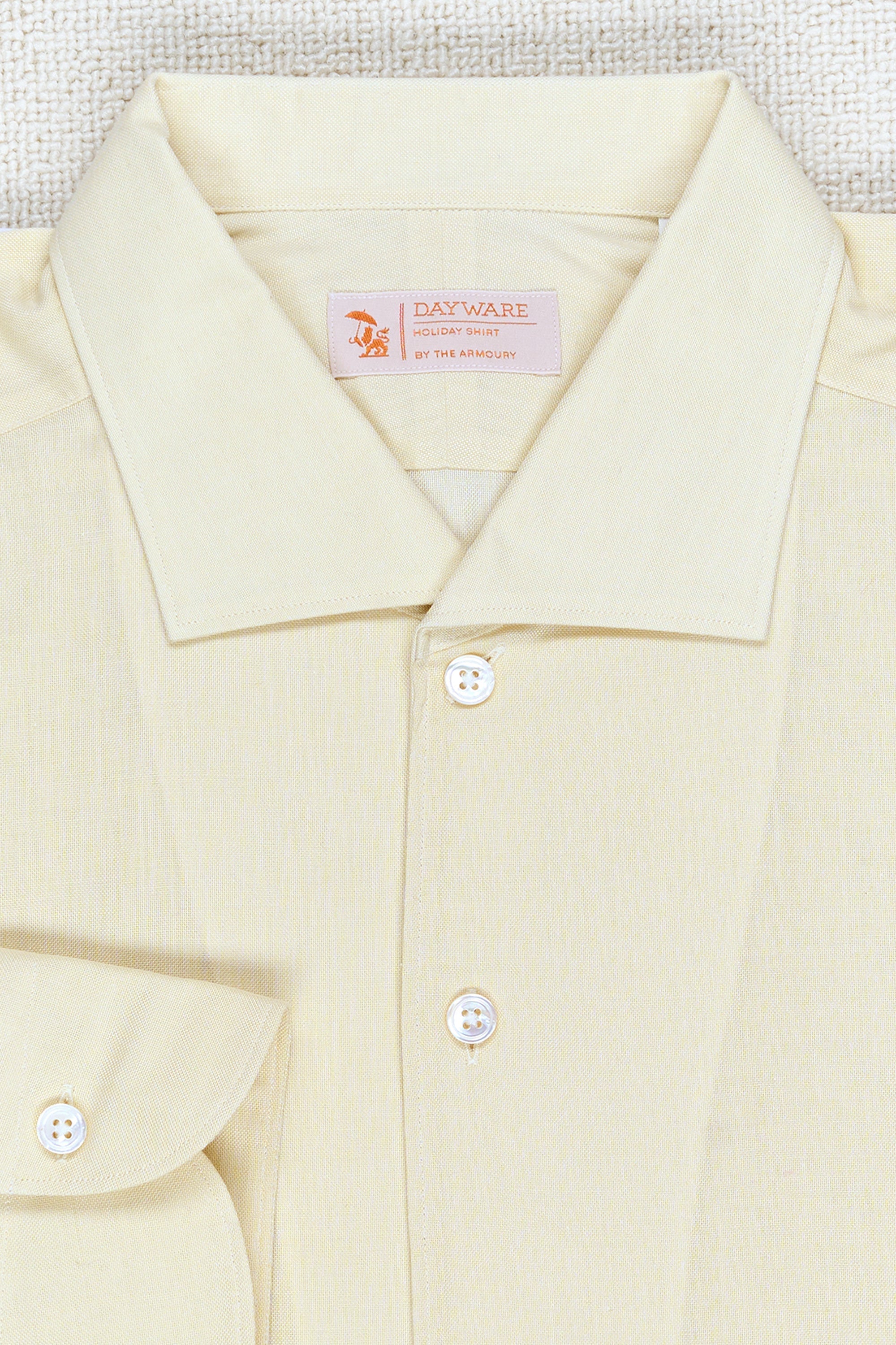 The Armoury Vintage Cream Cotton Holiday Shirt
