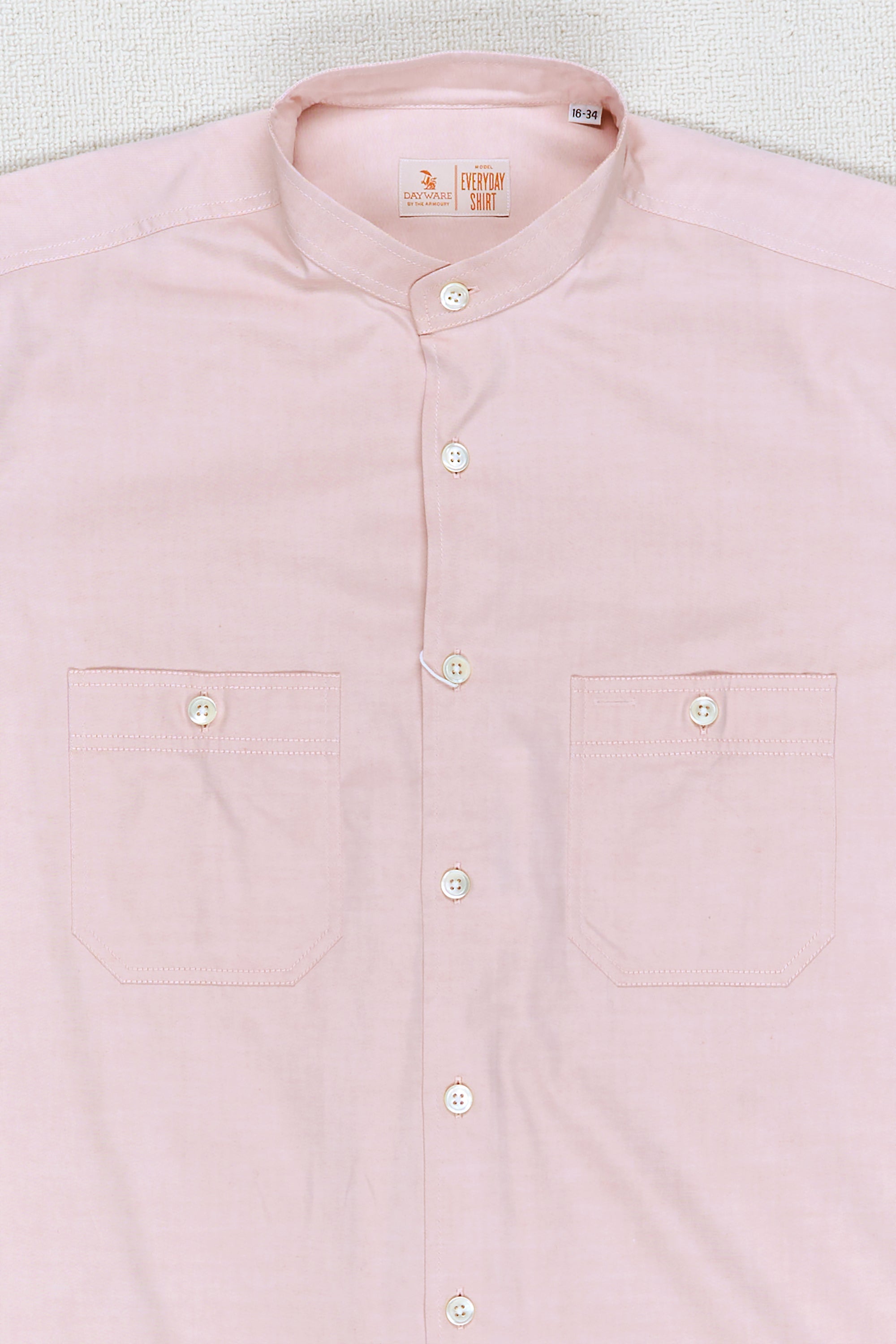The Armoury Pink Cotton Everyday Shirt