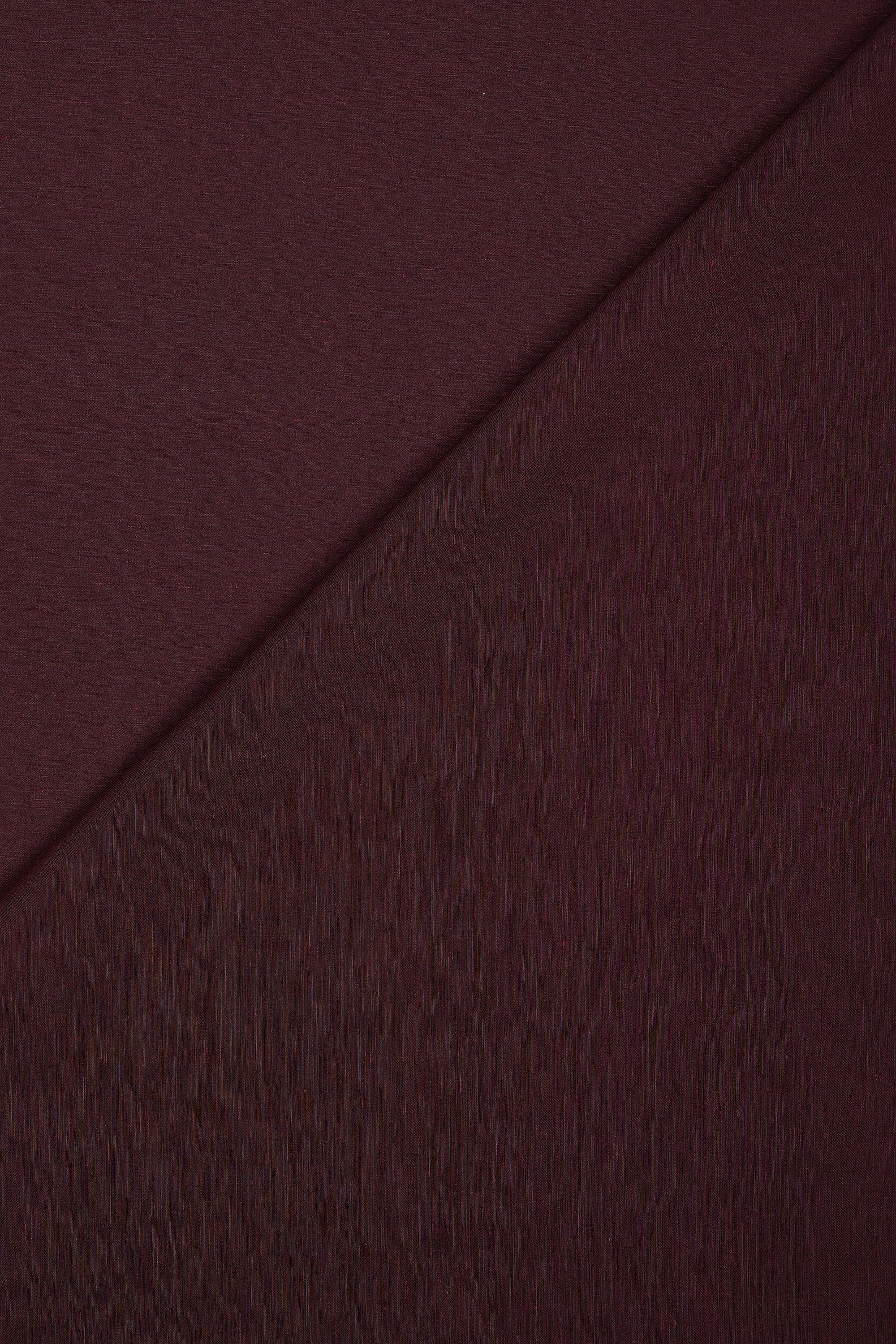 Ermenegildo Zegna Burgundy Silk-Flax Cloth - 9.3m