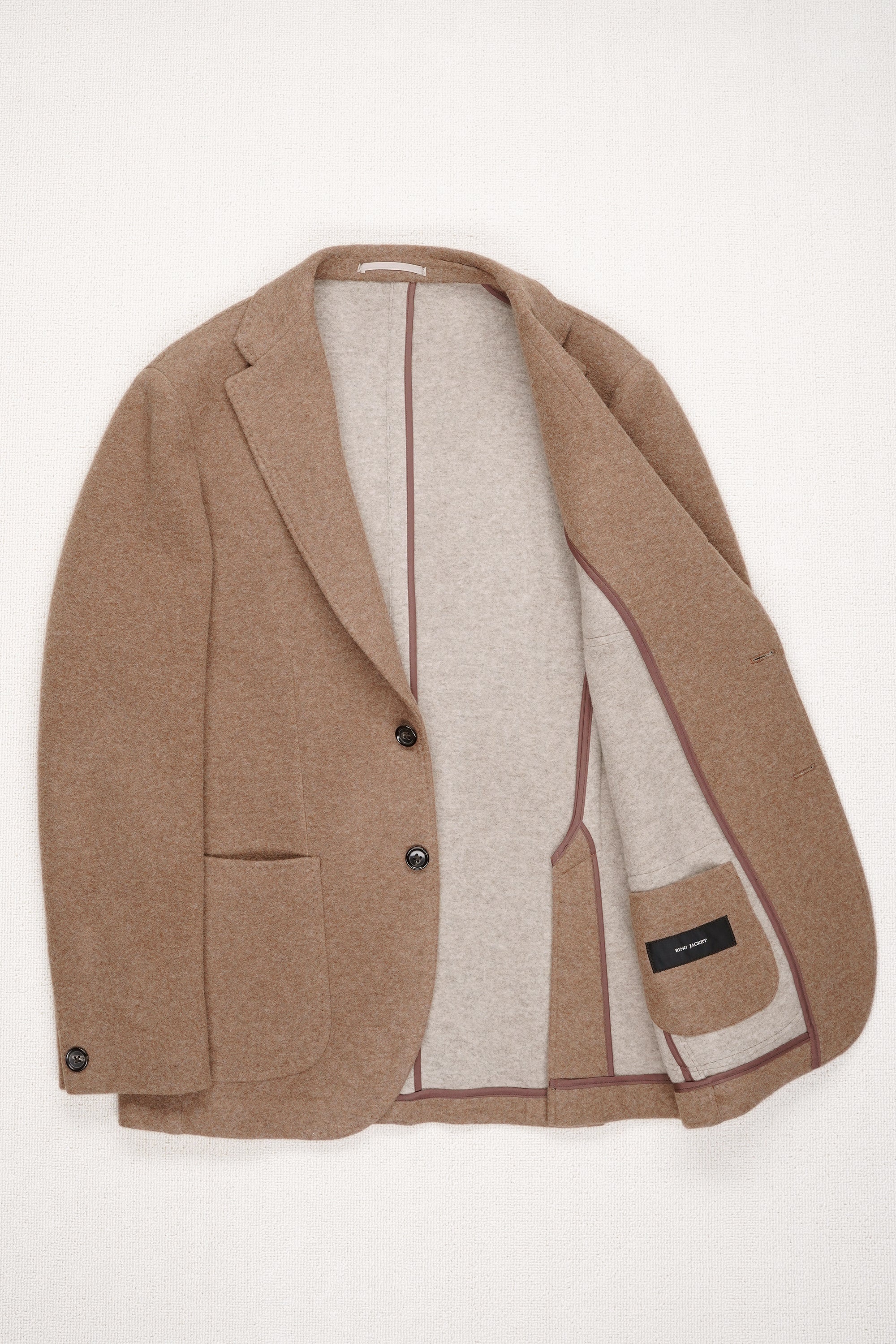 Ring Jacket Model 297 Brown Wool/Cashmere/Nylon Sport Coat